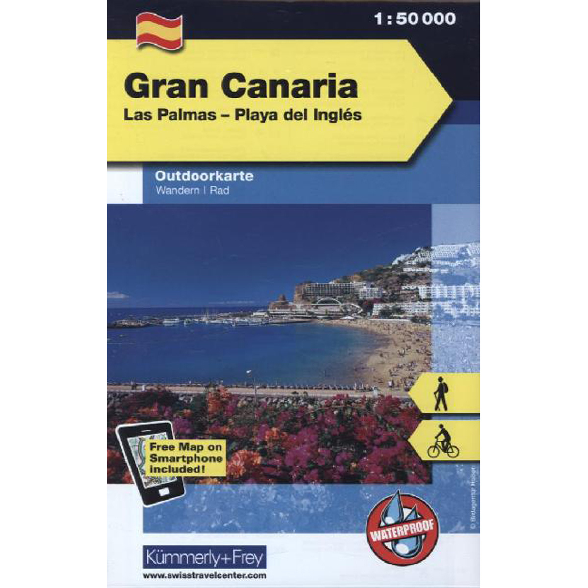 Kümmerley&Frey Gran Canaria Outdoorkarte