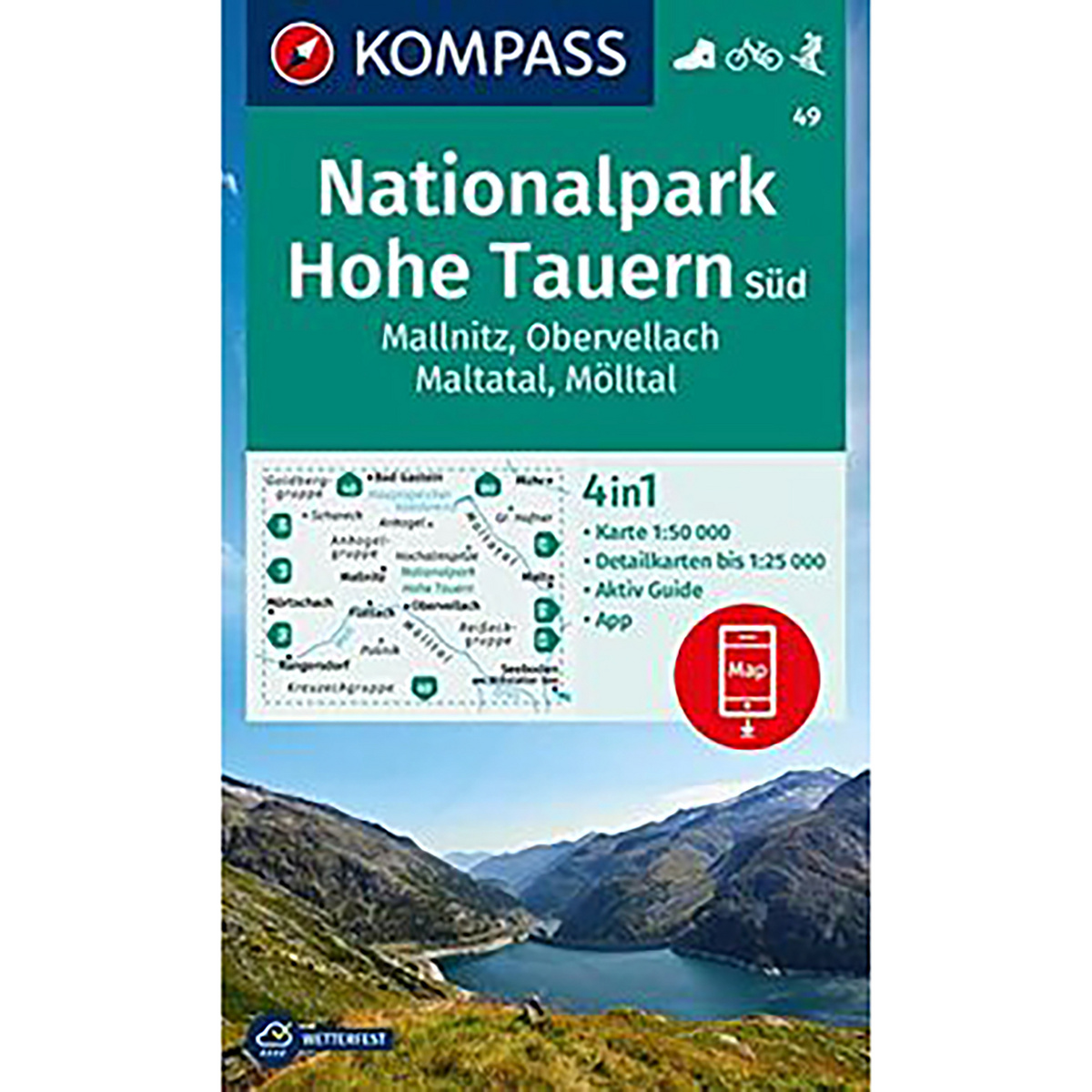 Kompass Verlag WK 49 Hohe Tauern-Süd