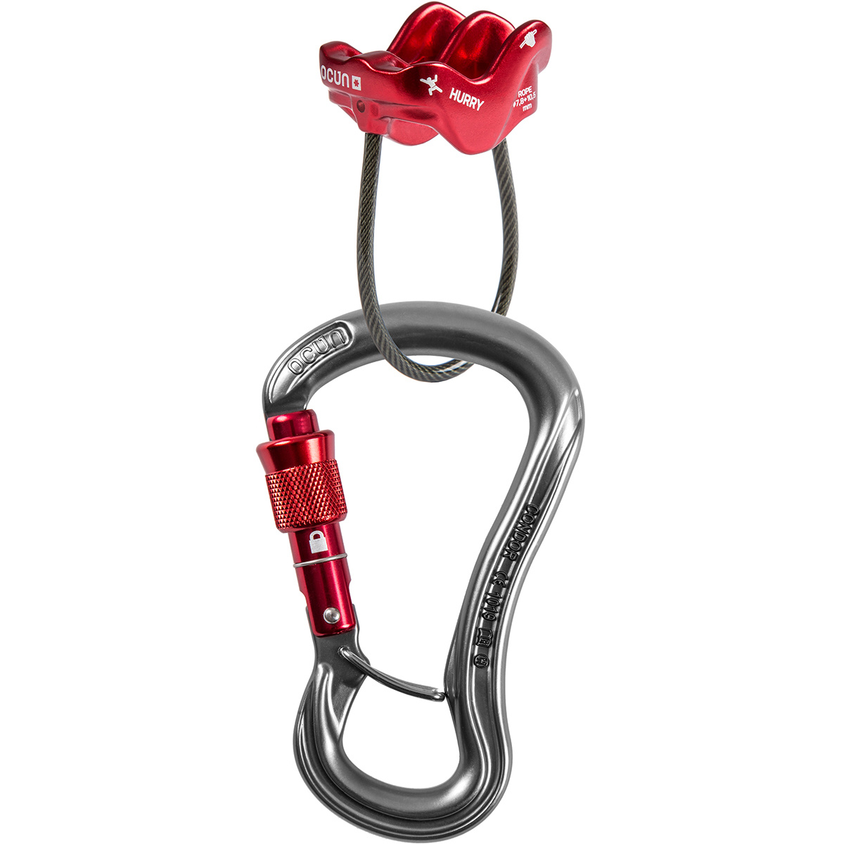 Ocun Belay Kondor Hurry Sicherungsgerät-Set