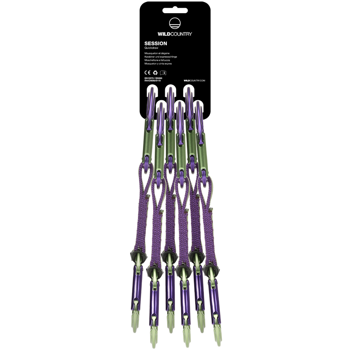 Wild Country Session Expressset 6er Pack