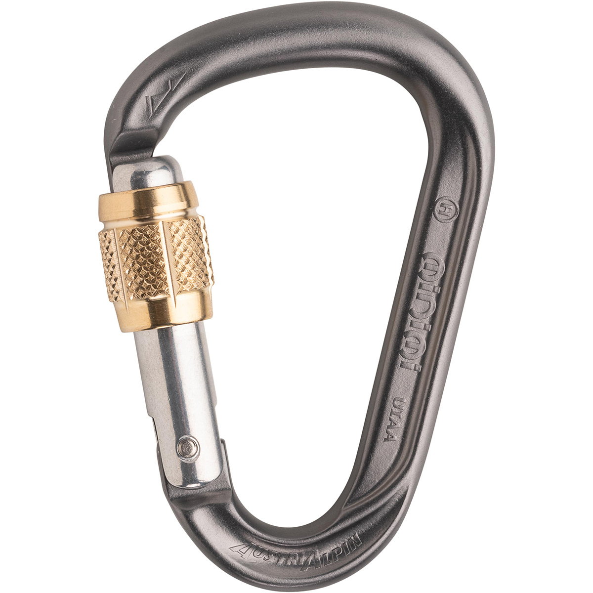 Austrialpin HMS Mini.mi Alu Schraub-Karabiner
