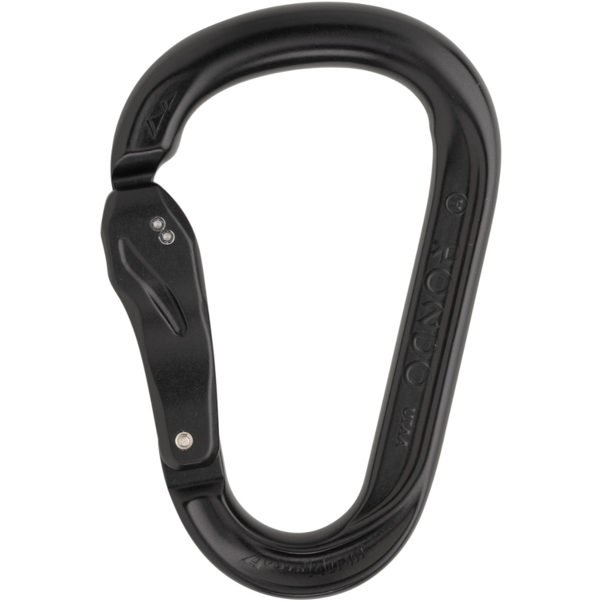 Austrialpin HMS Rondo Alu Slide-Autolock hardcoated Karabiner
