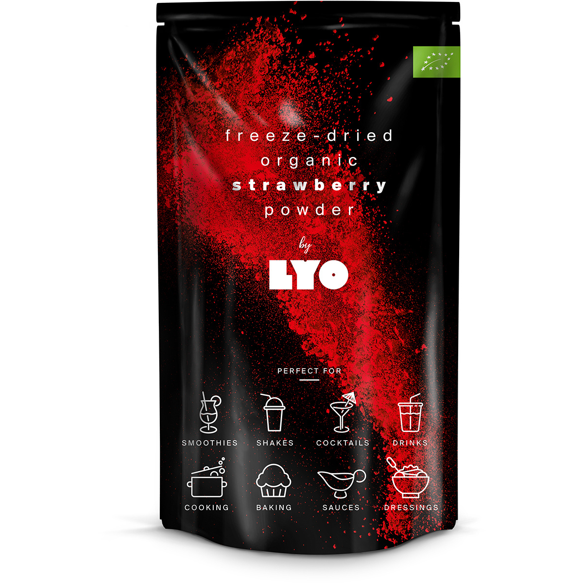 Lyofood Bio-Erdbeerpulver