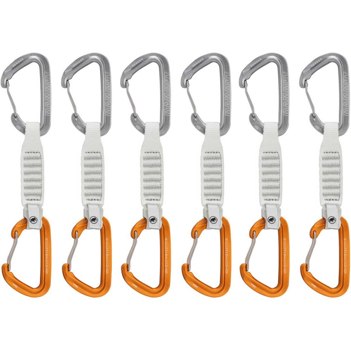 Mammut Sender Wire Express Set 6er Pack