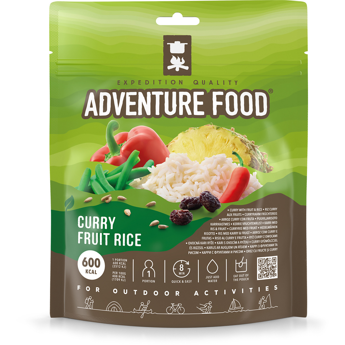 Adventure Food Curry Fruit Rice