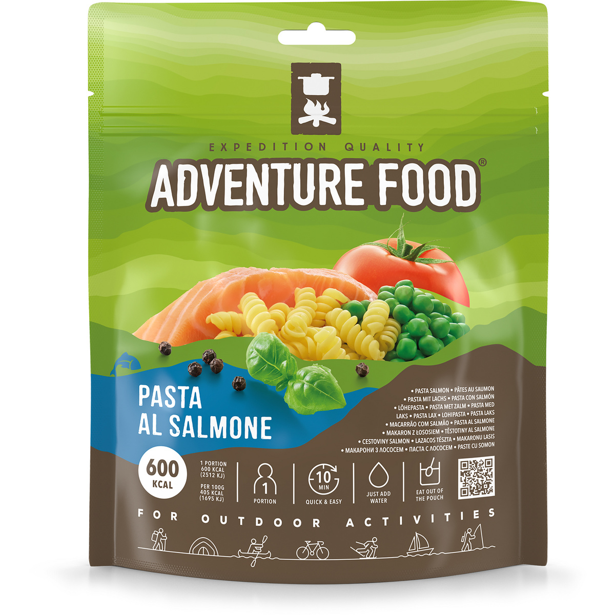 Adventure Food Pasta Salmone