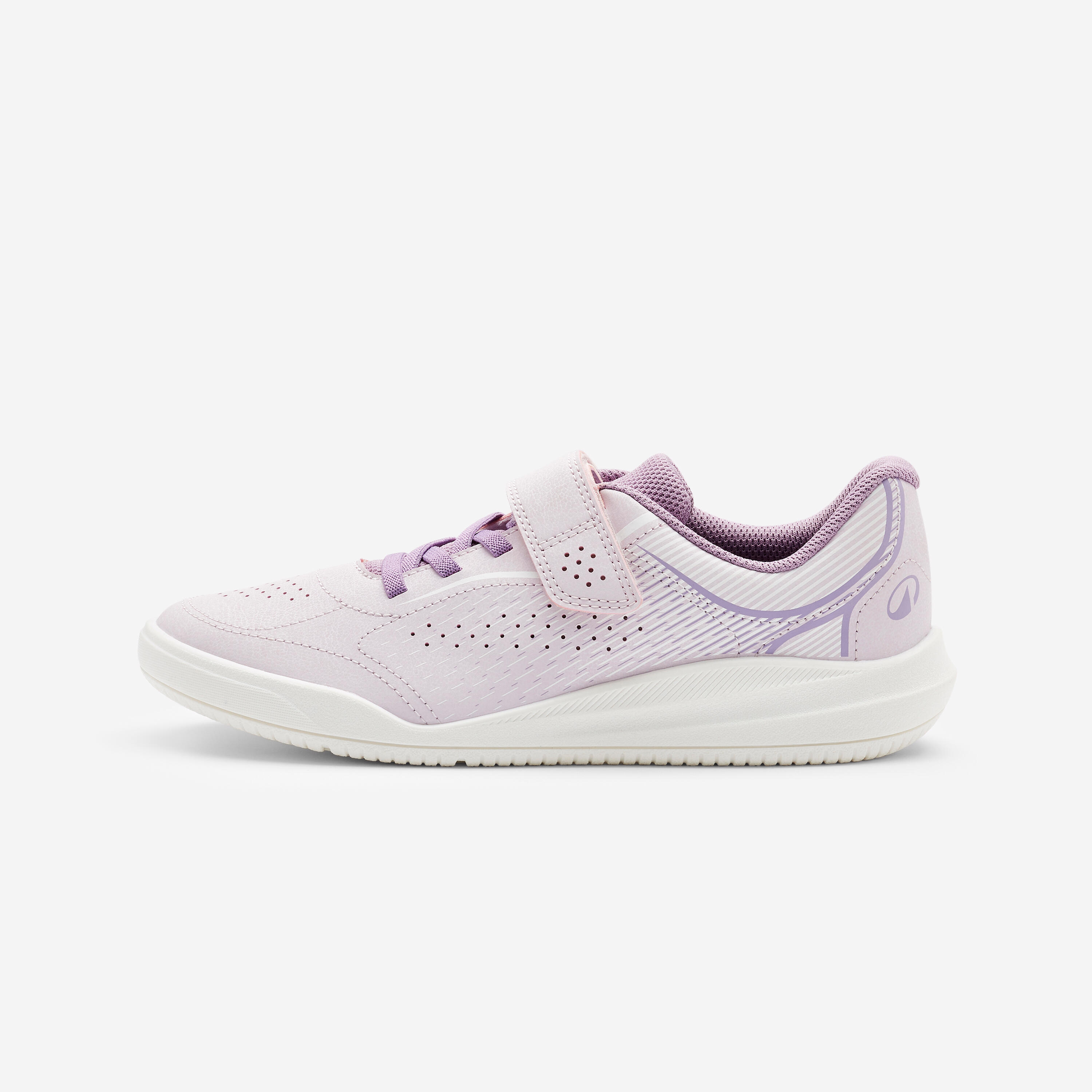 Turnschuhe Kinder strapazierfähig - lila/weiß