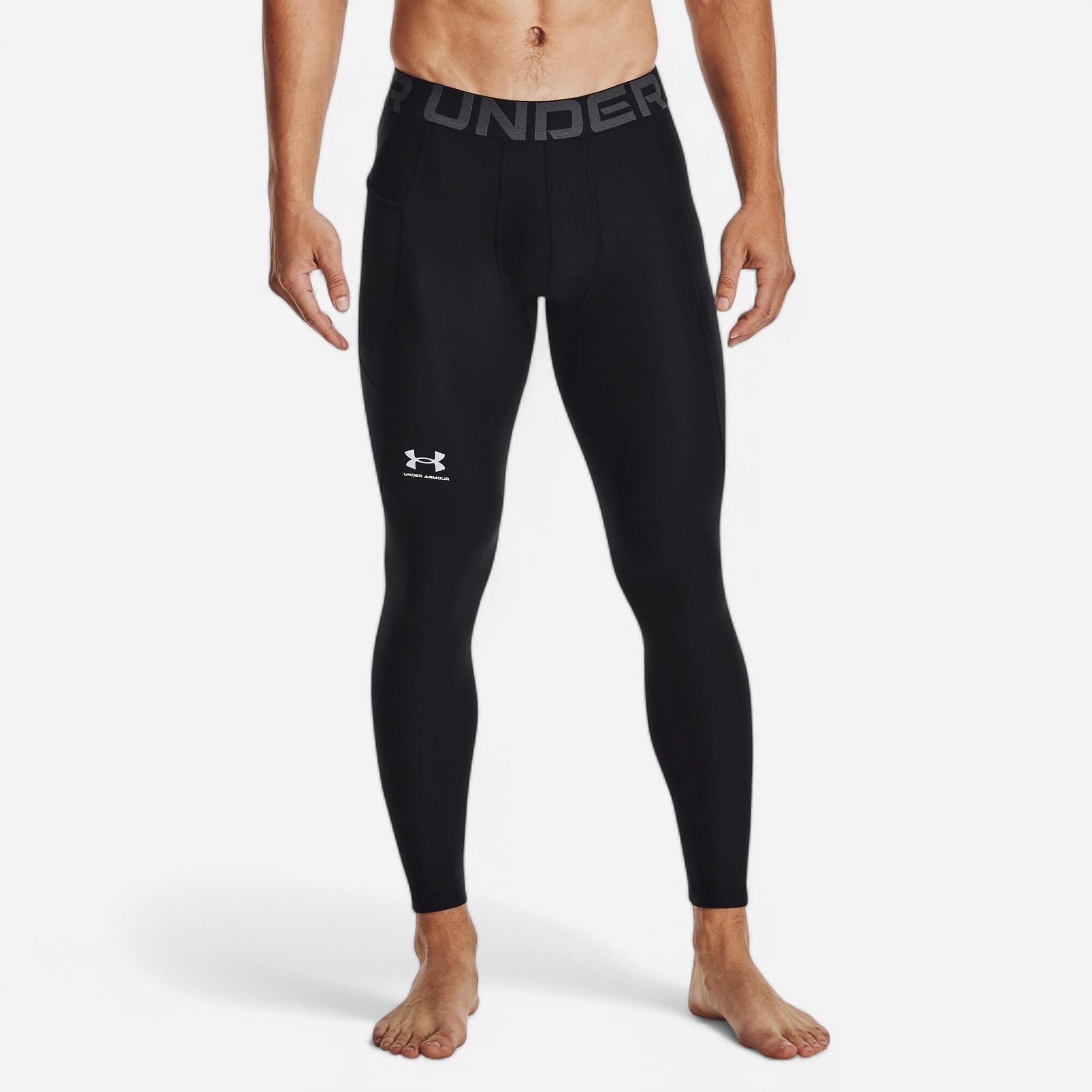 Leggings Herren HeatGear® - schwarz