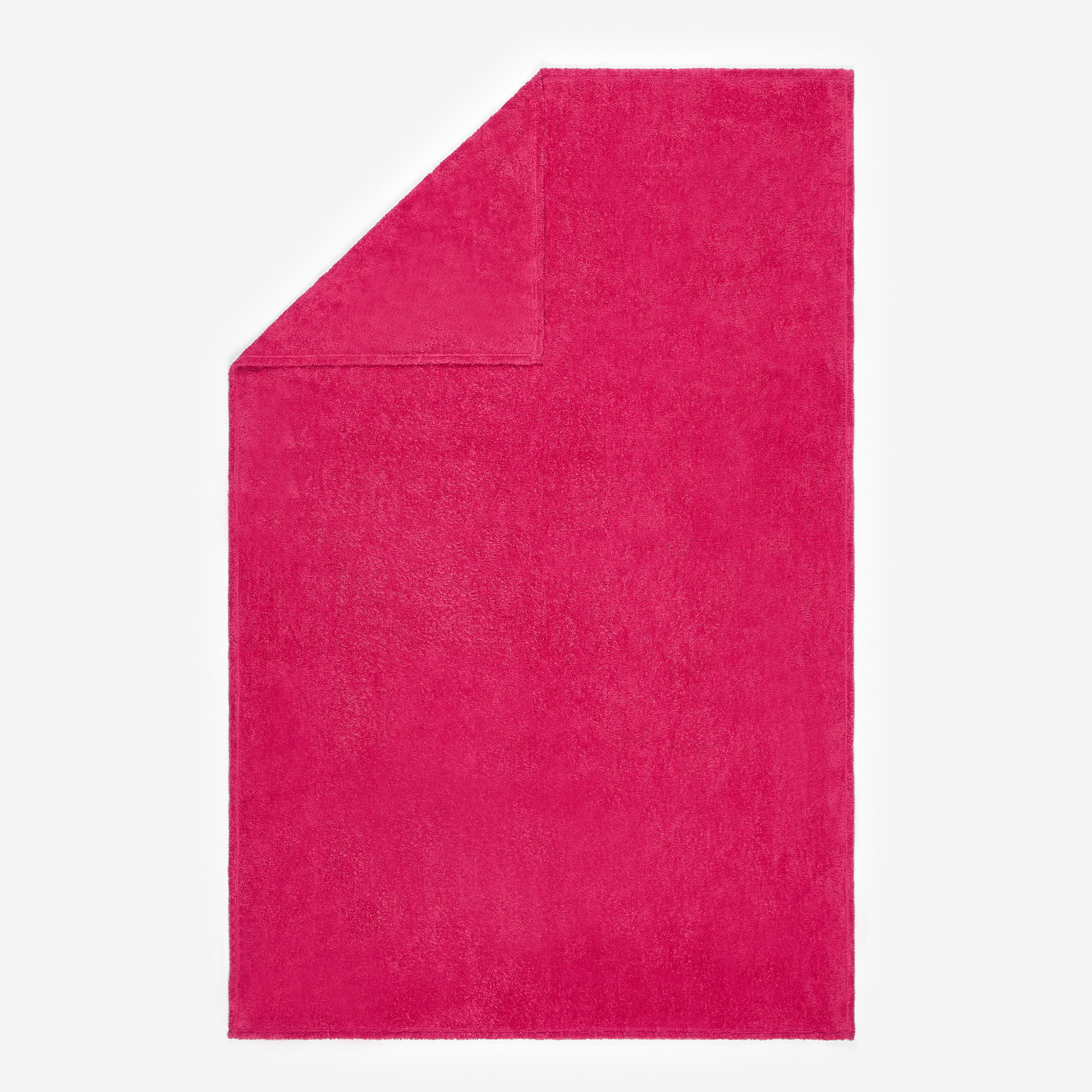 Mikrofaser-Handtuch ultraweich XL 110 × 175 cm - rosa