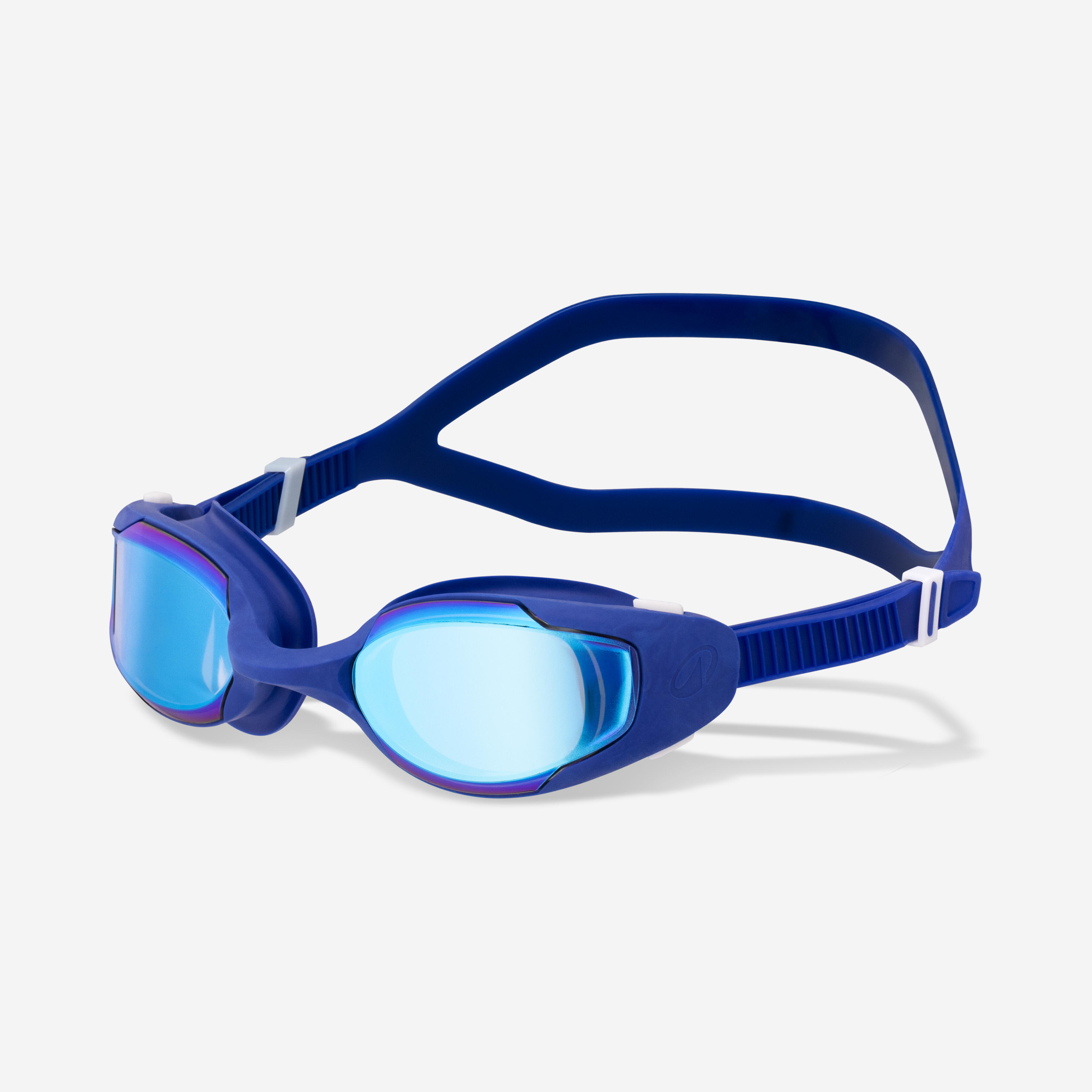 Schwimmbrille verspiegelt neuer Antibeschlagschutz - Spirit blau