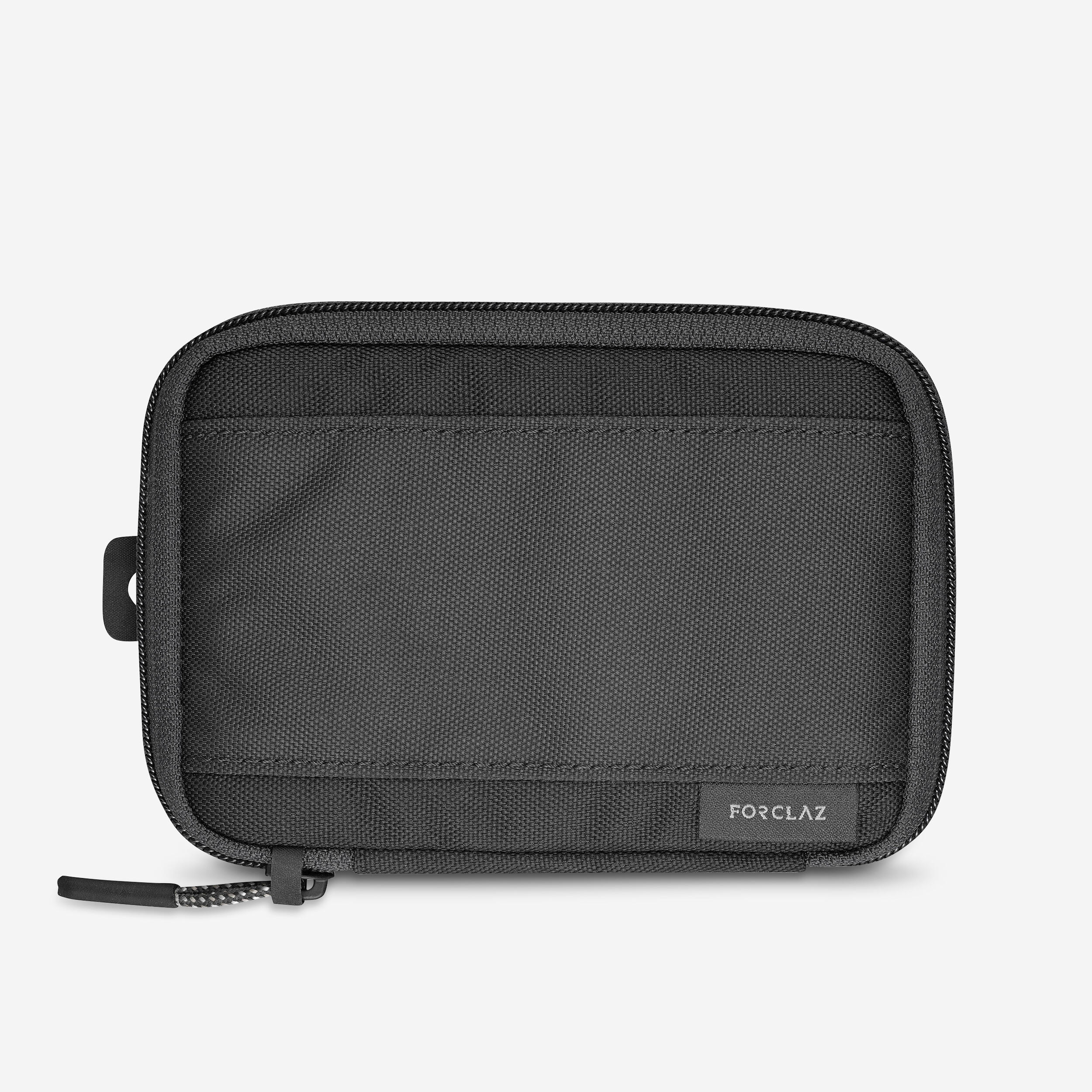 Reiseportemonnaie kompakt - Travel Organizer schwarz