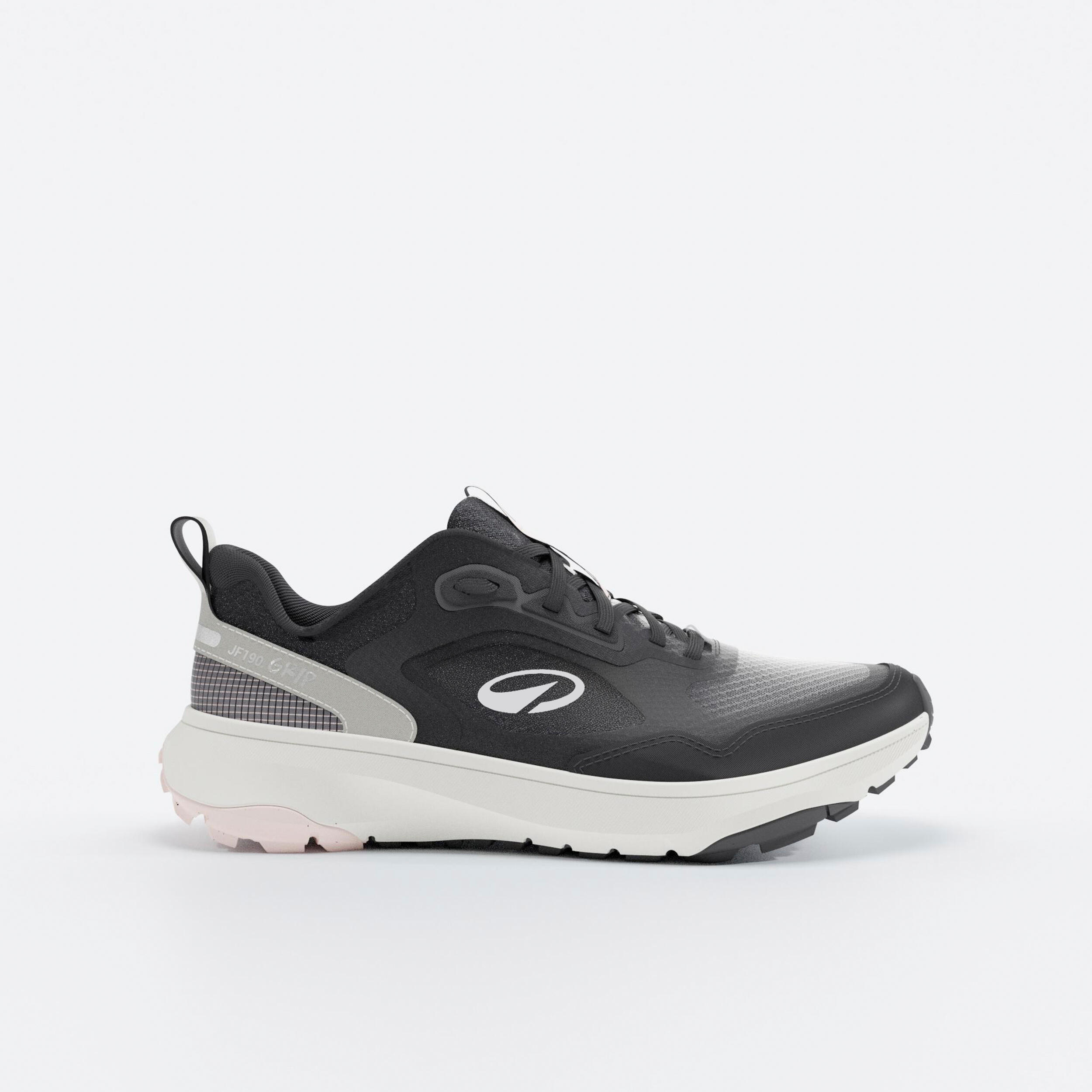Laufschuhe Trailrunning Damen - Jogflow 190 Grip schwarz/rosa