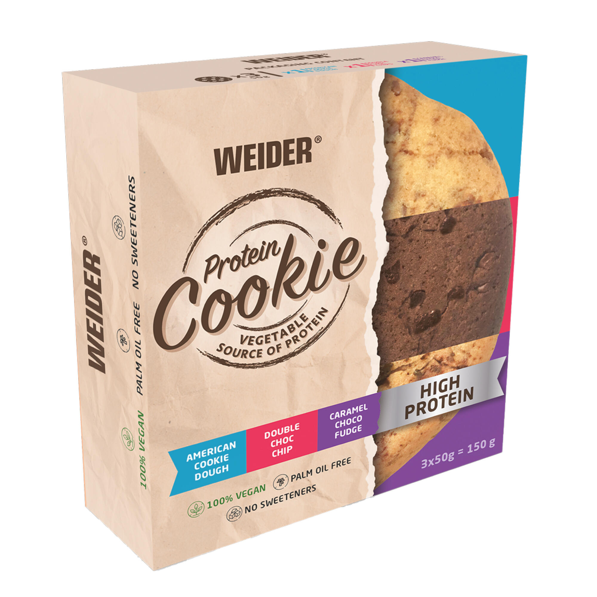 Cookie Mix 3 × 50 g - Weider