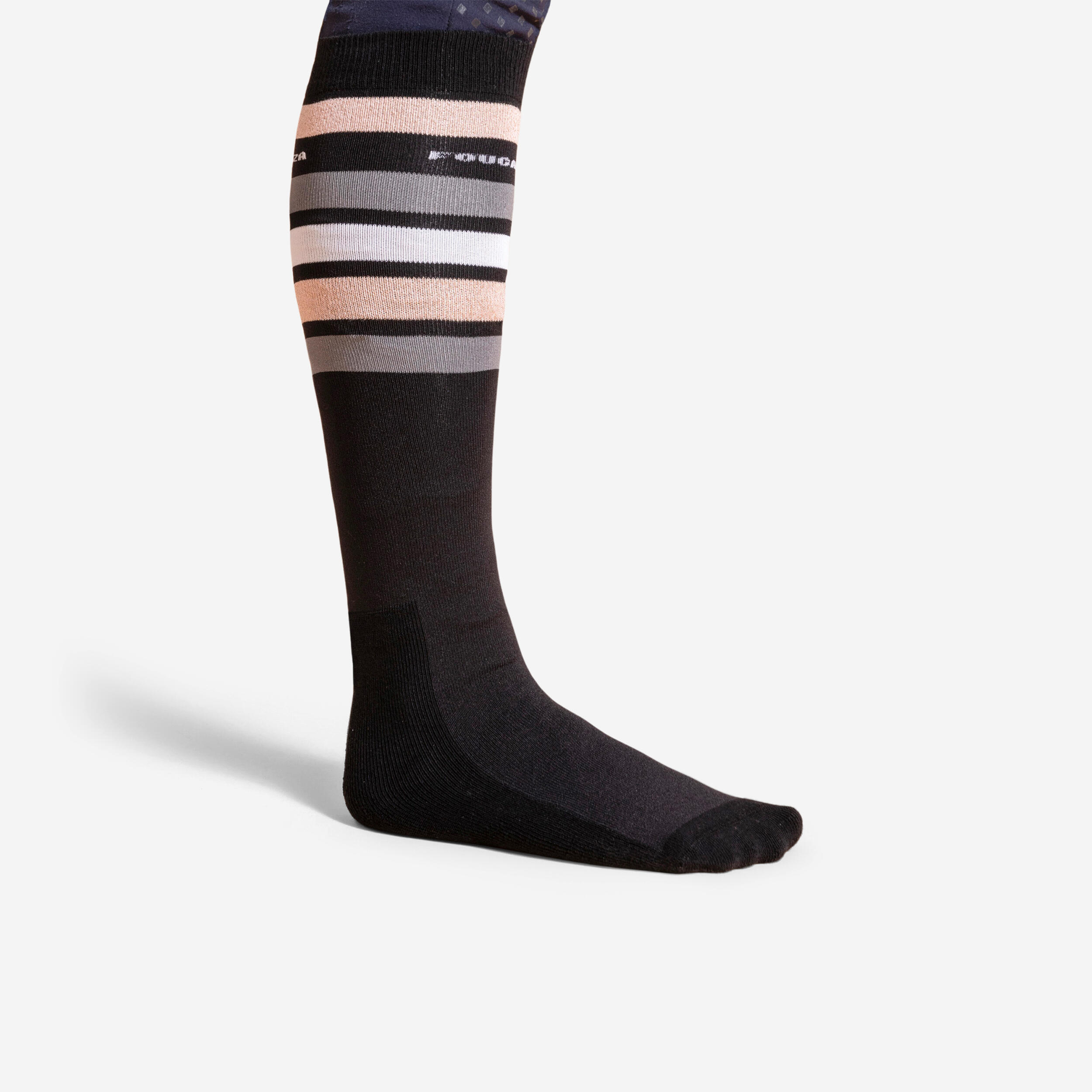 Reitsocken 100 Damen/Herren schwarz