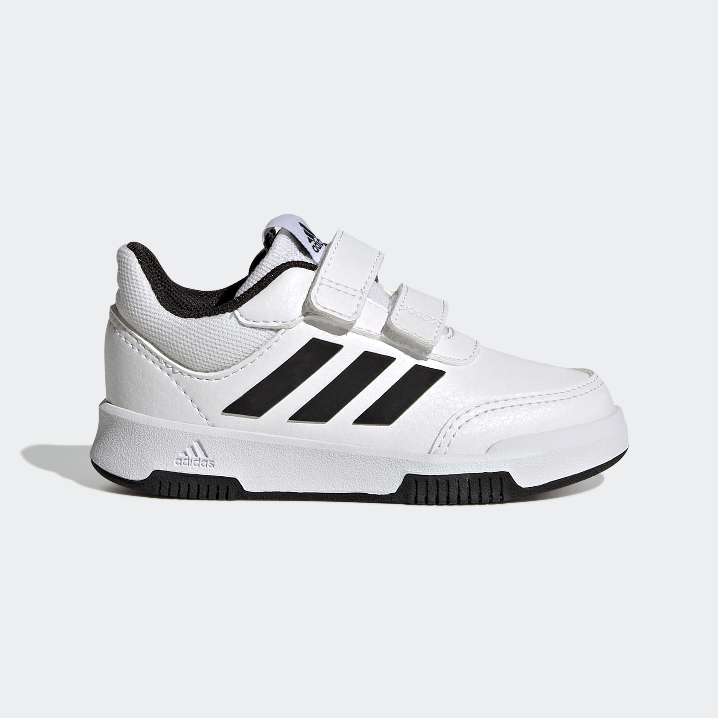 Turnschuhe Babys/Kleinkinder Klettverschluss - Tensaur weiß/schwarz