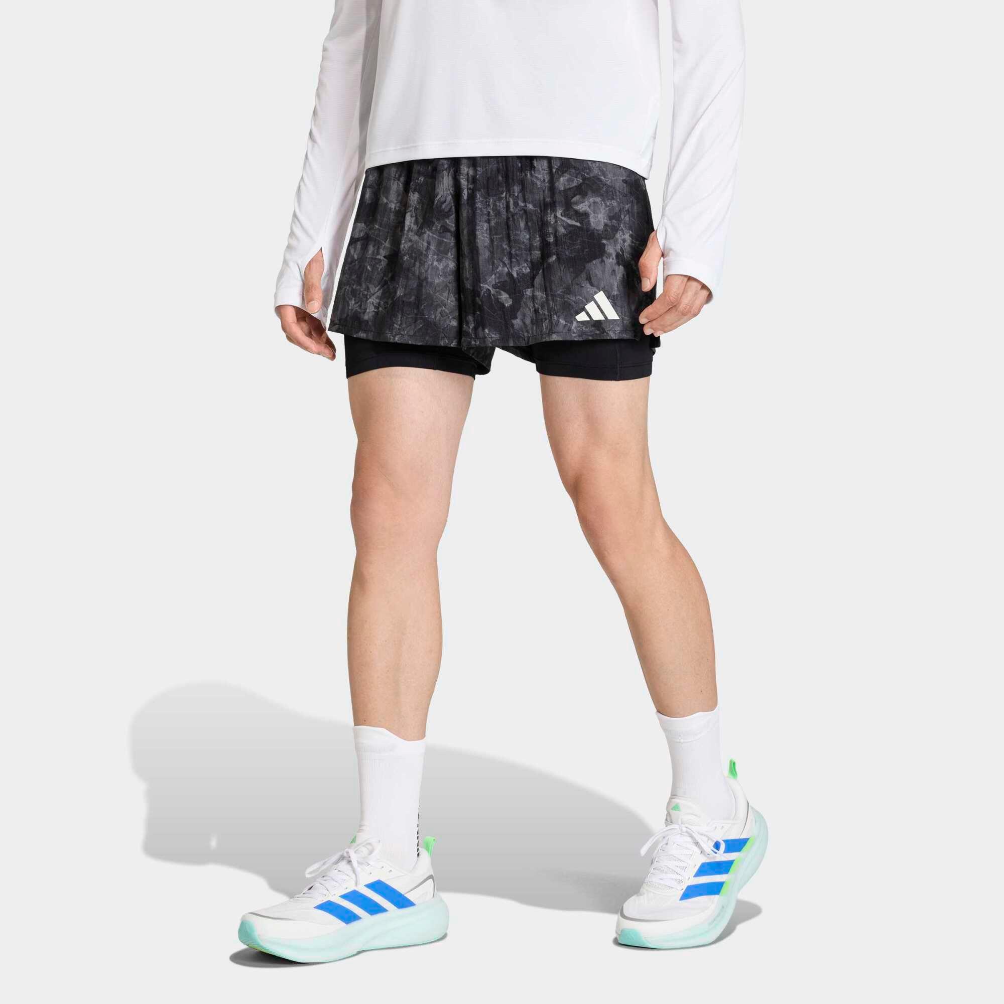 Laufshorts 2-in-1 ADIDAS - Adi365 schwarz