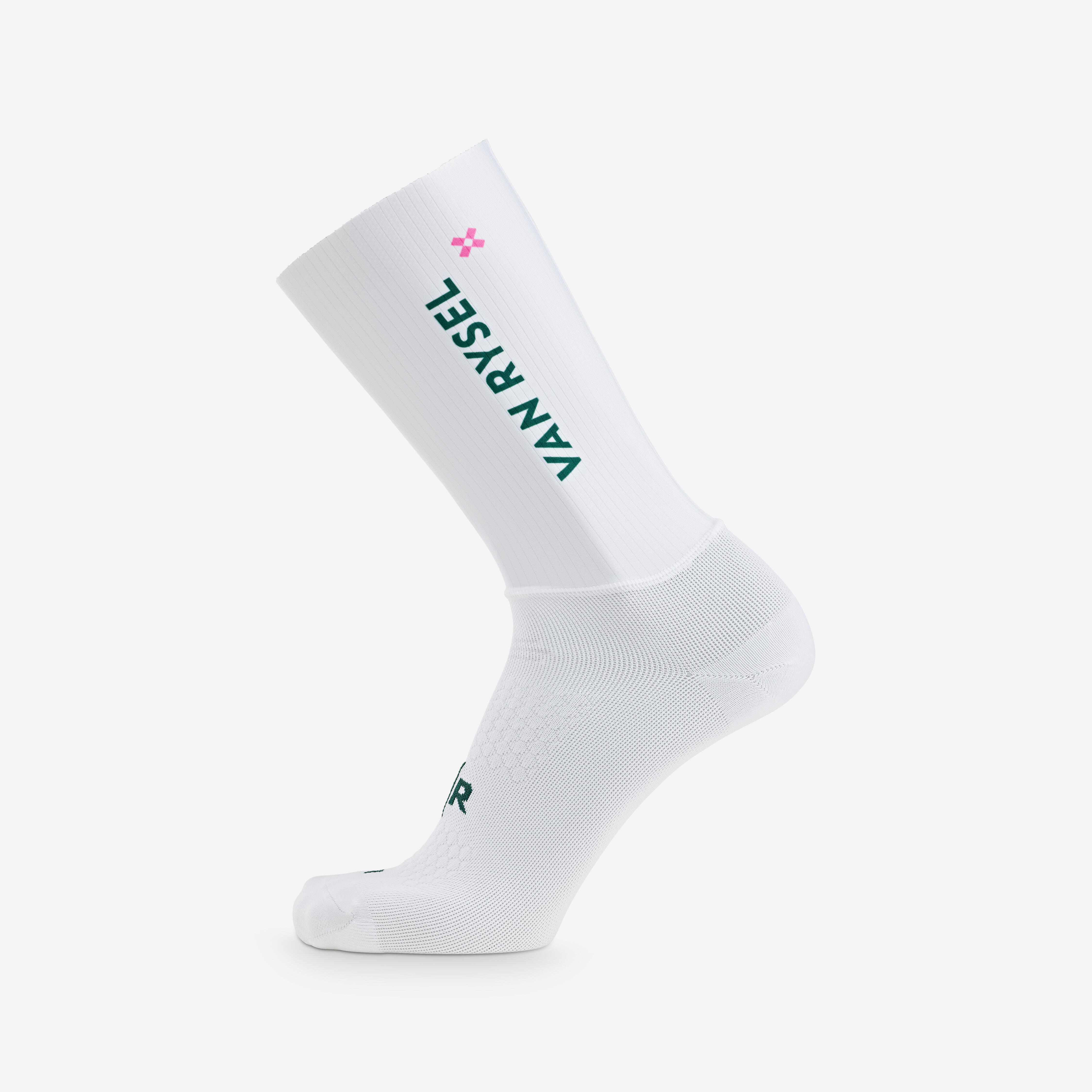 Rennrad Socken „RCR-R 900“ weiß/grün