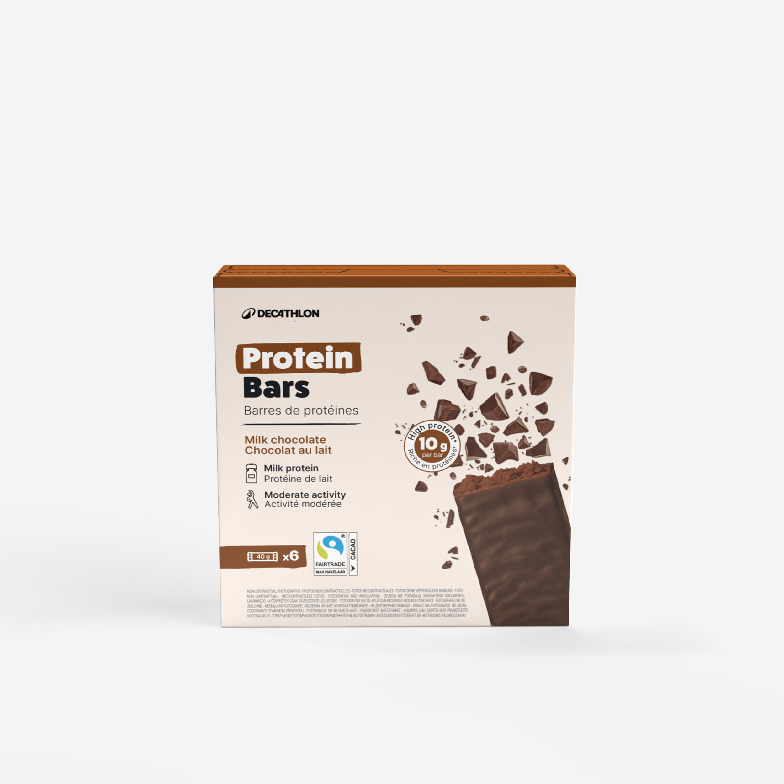 Proteinriegel mit Milchschokoladenüberzug 6 Stück