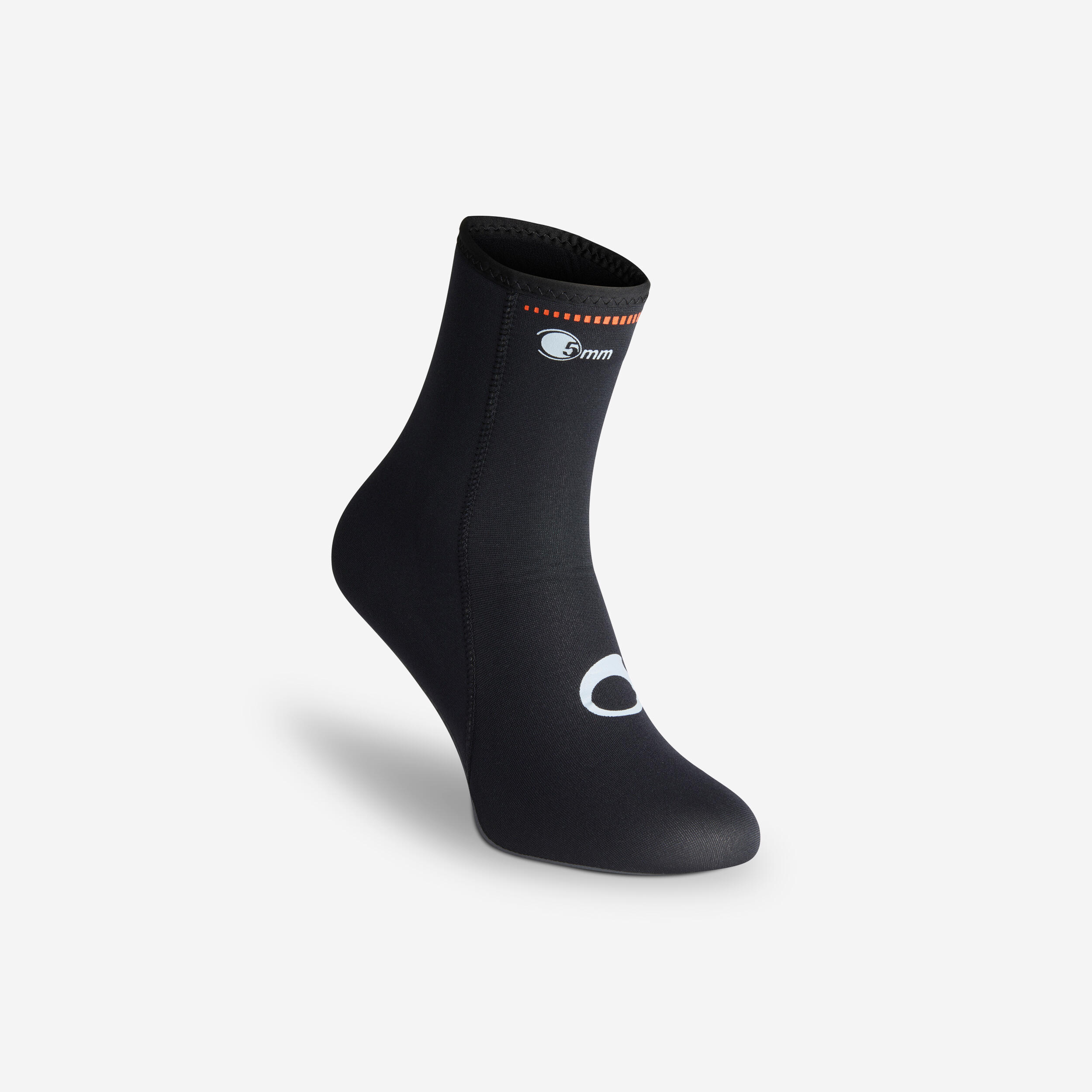 Neoprensocken Tauchen 5 mm schwarz