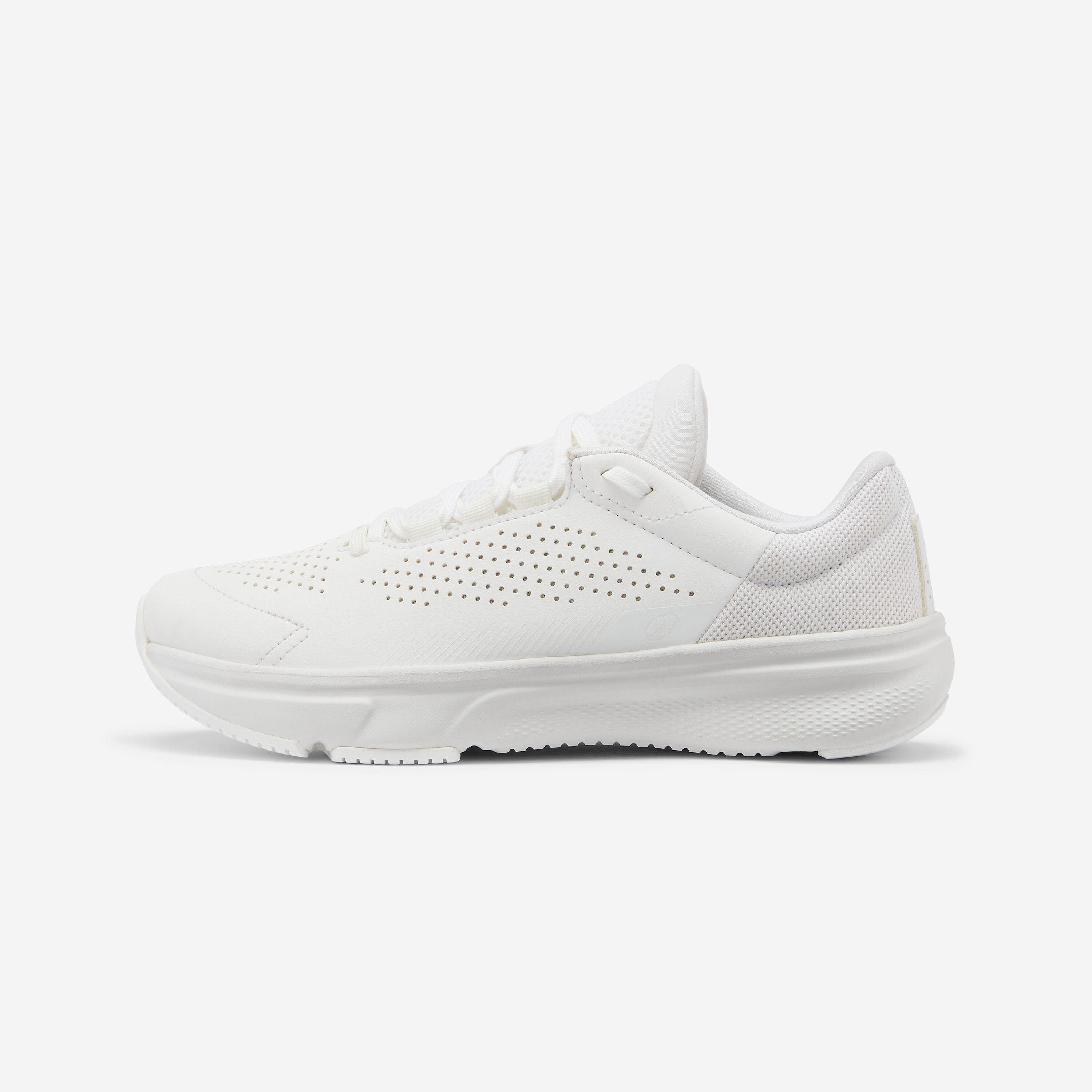 Fitnessschuhe Sneaker Damen - Essential Icon weiß