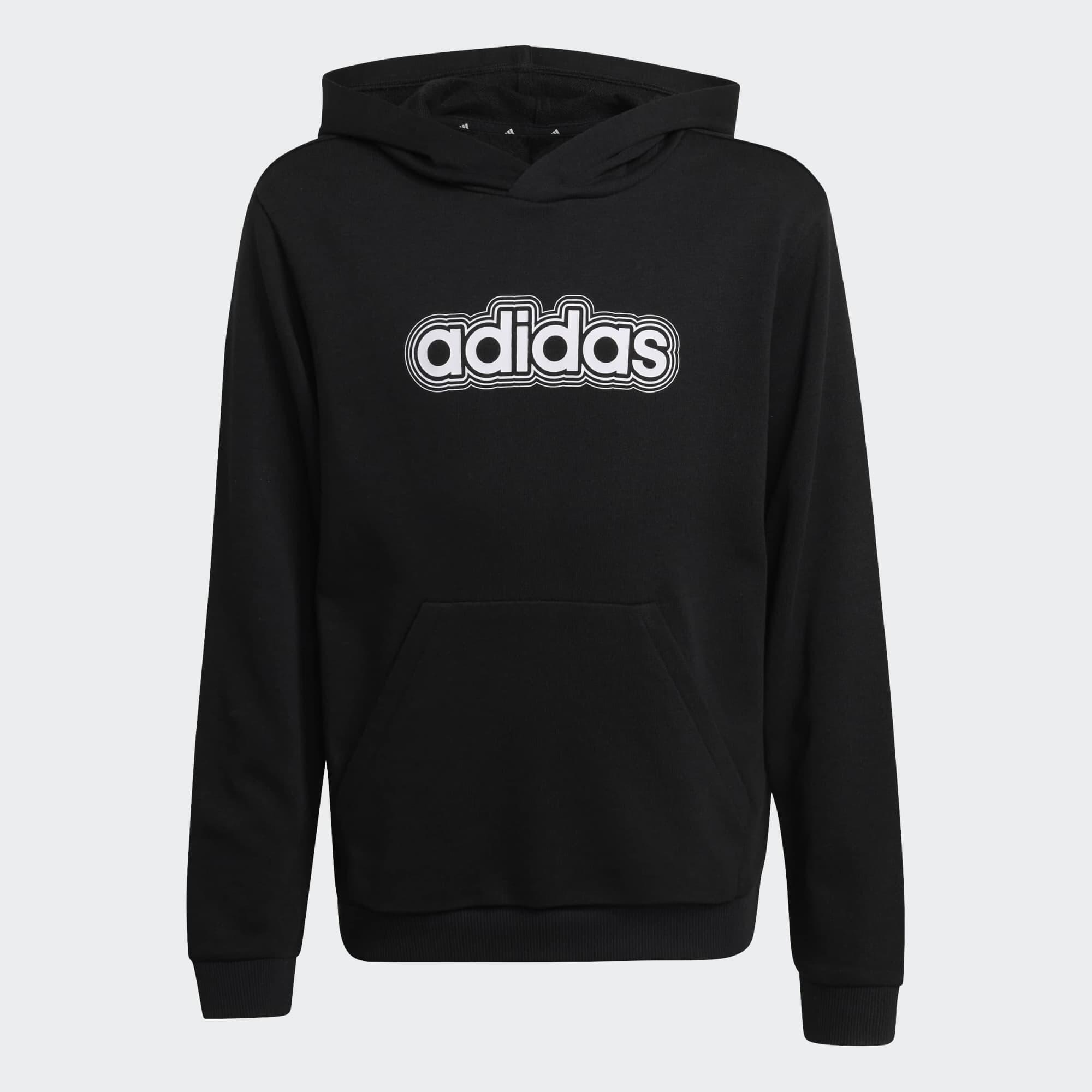 Hoodie Kinder - schwarz