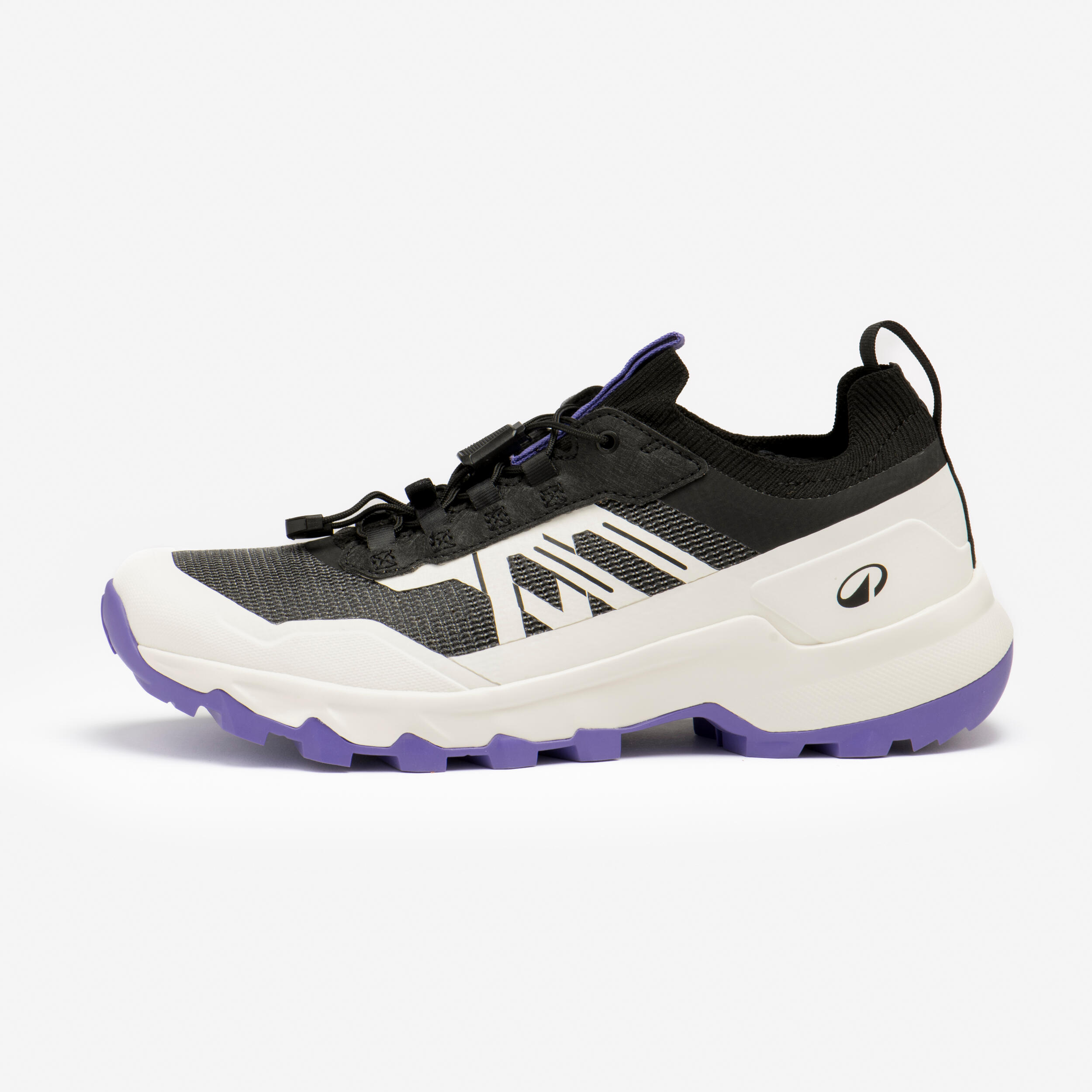 Wanderschuhe Damen niedrig - MH500 Faster weiß
