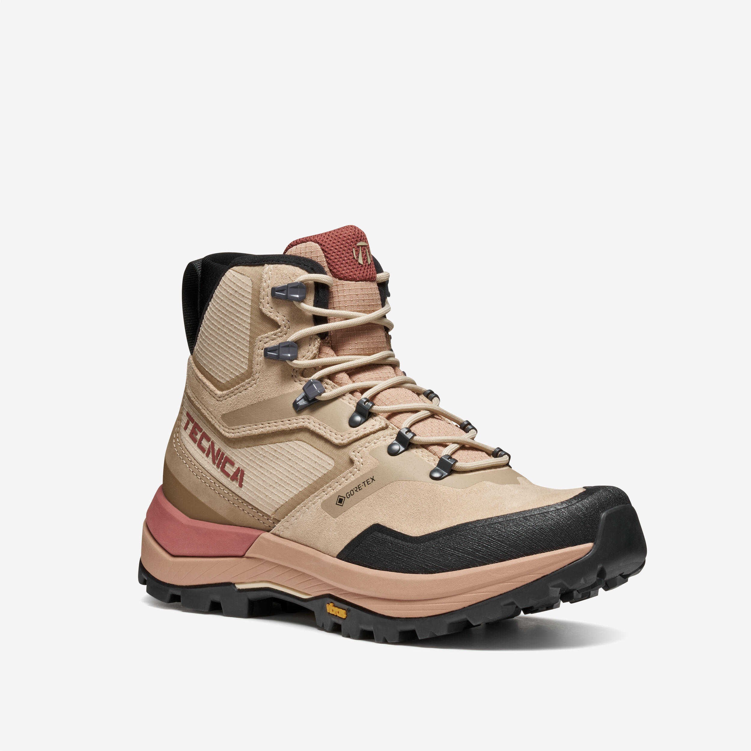 Trekkingschuhe Damen hoch wasserdicht Gore Tex® Vibram - Tecnica Fuse GTX