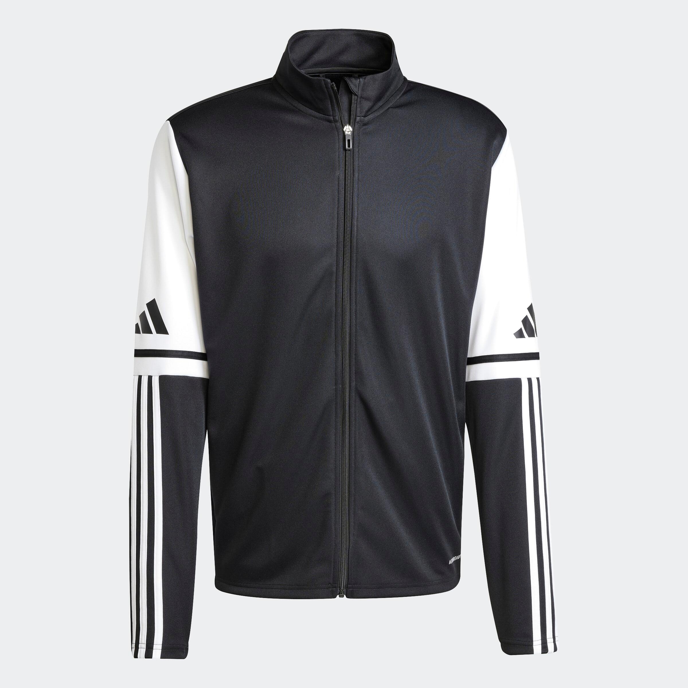Damen/Herren Fußball Trainingsjacke - Squadra 25 schwarz/weiß