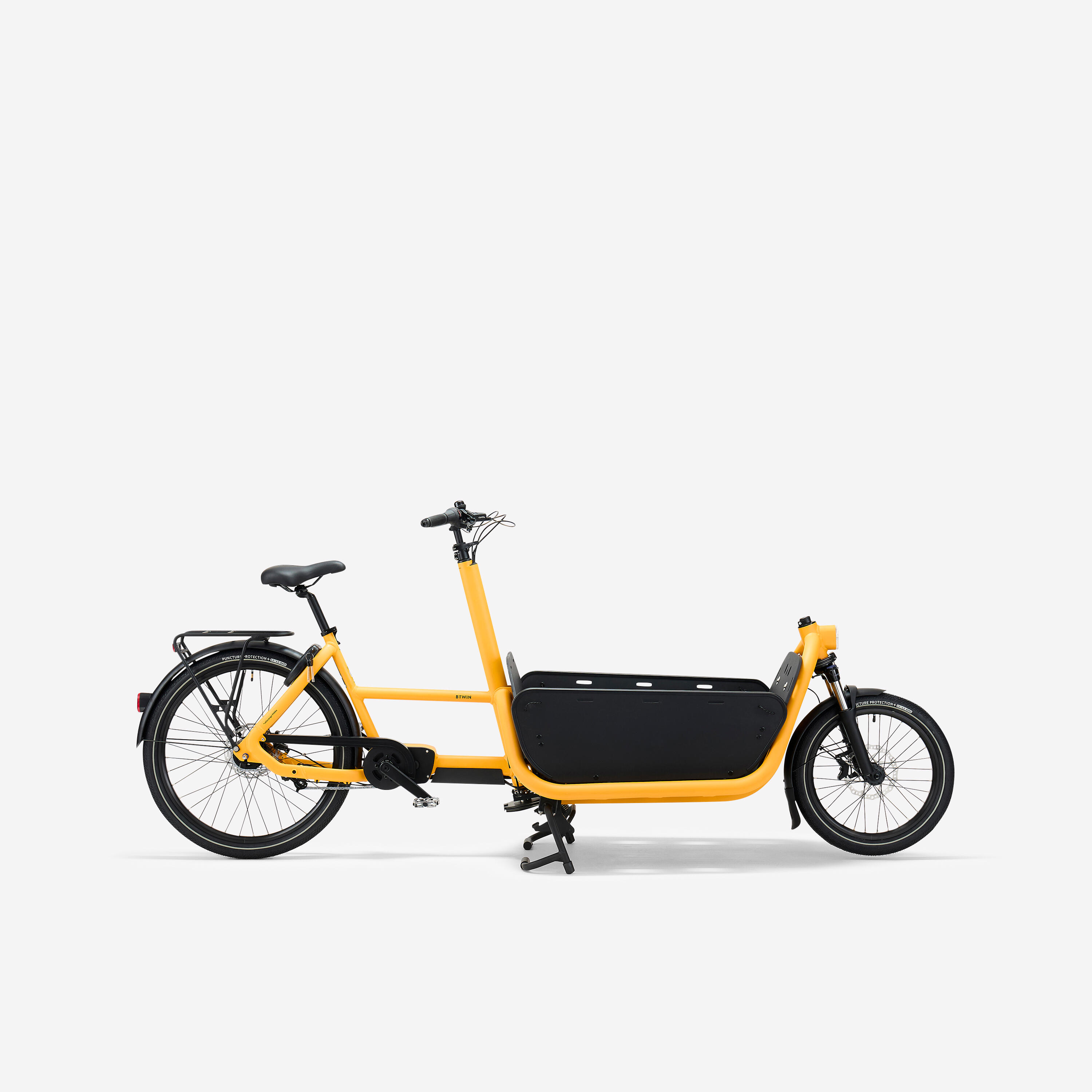 E-Lastenfahrrad Cargobike F900E Box gelb