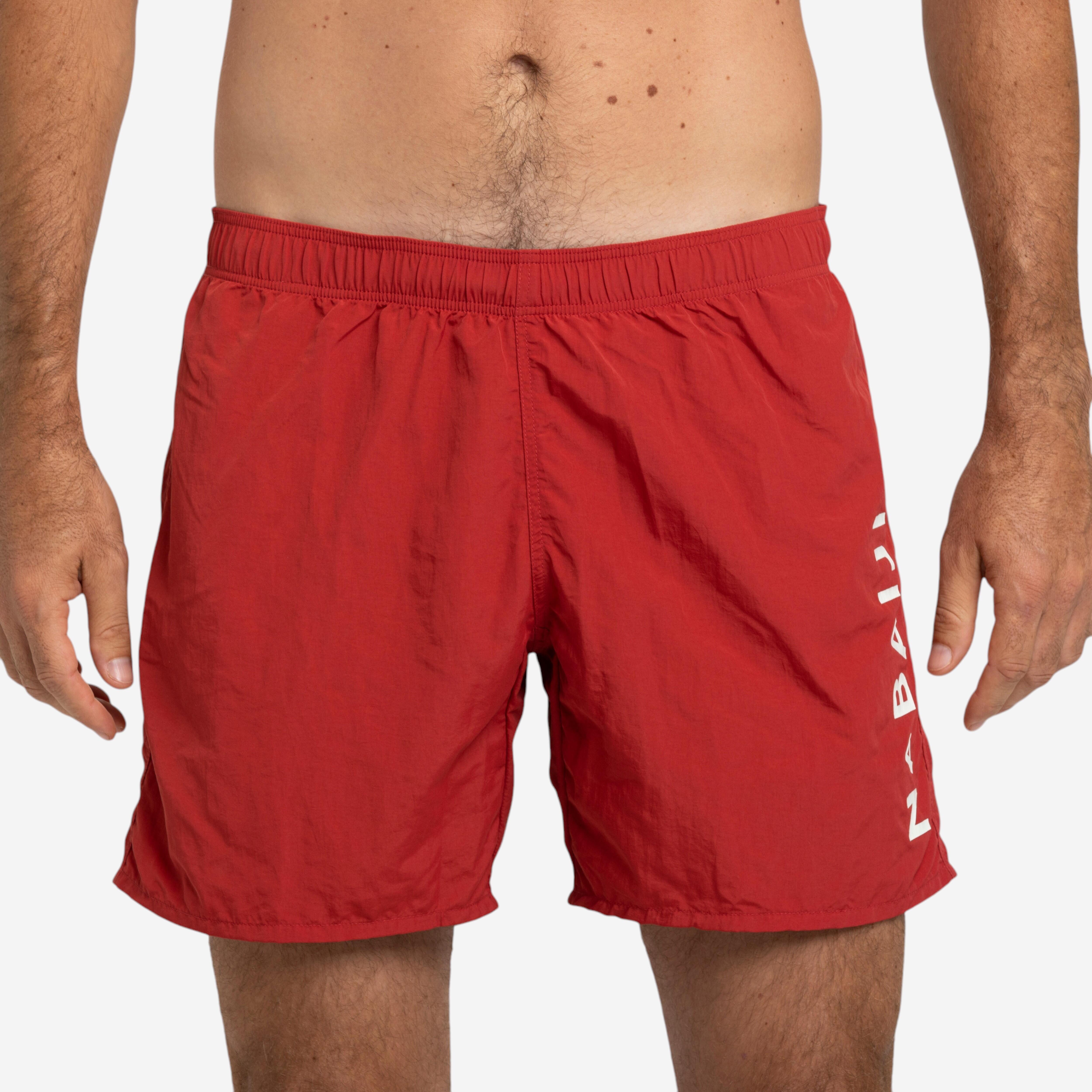 Schwimmshorts Herren 100 rot