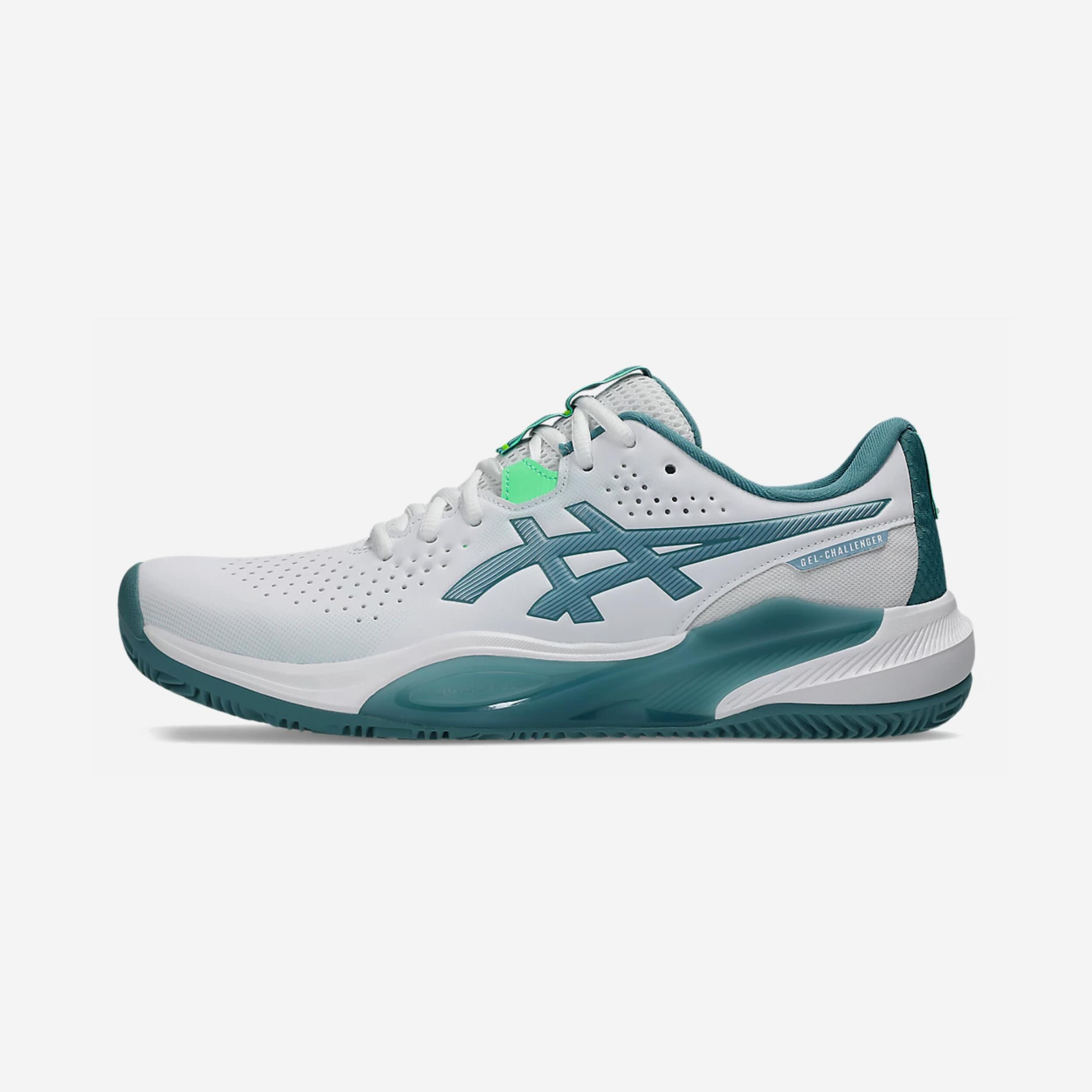 Herren Padelschuhe - Gel Challenger 15 weiß/blau