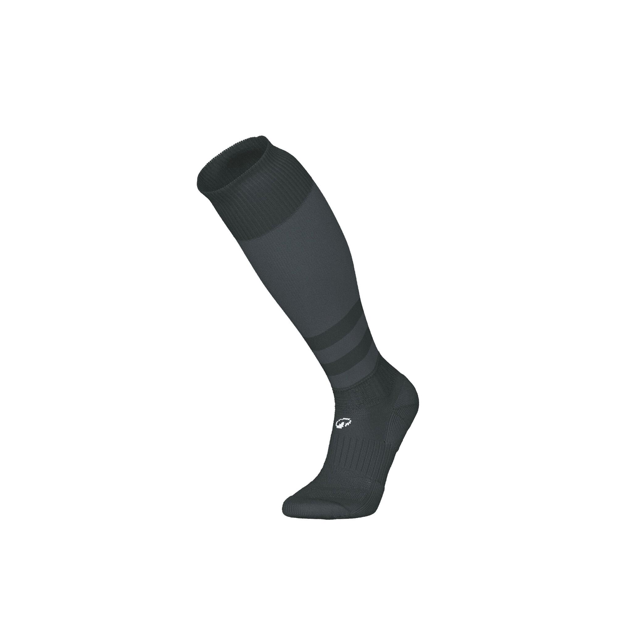 Kinder Rugby Socken - R500 schwarz
