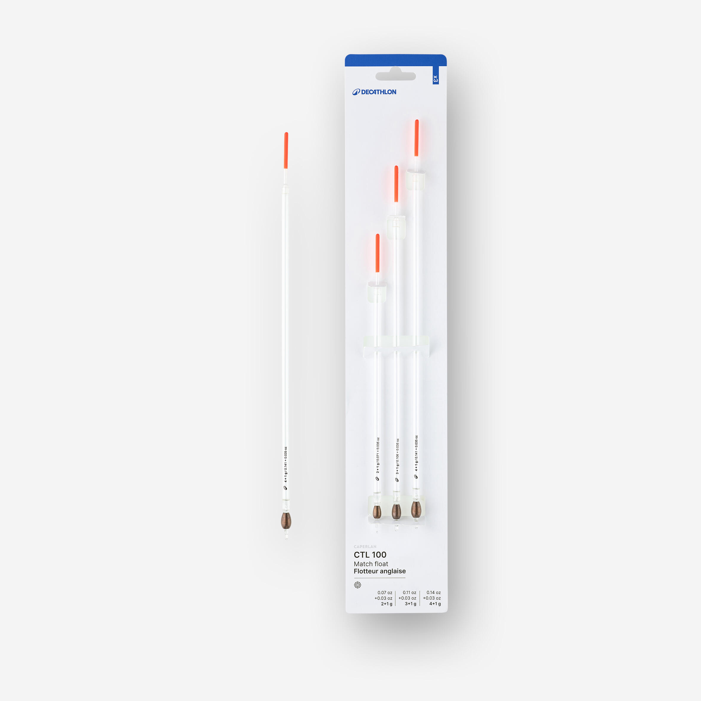 Matchposen 100 CTL transparent 3 Stk.