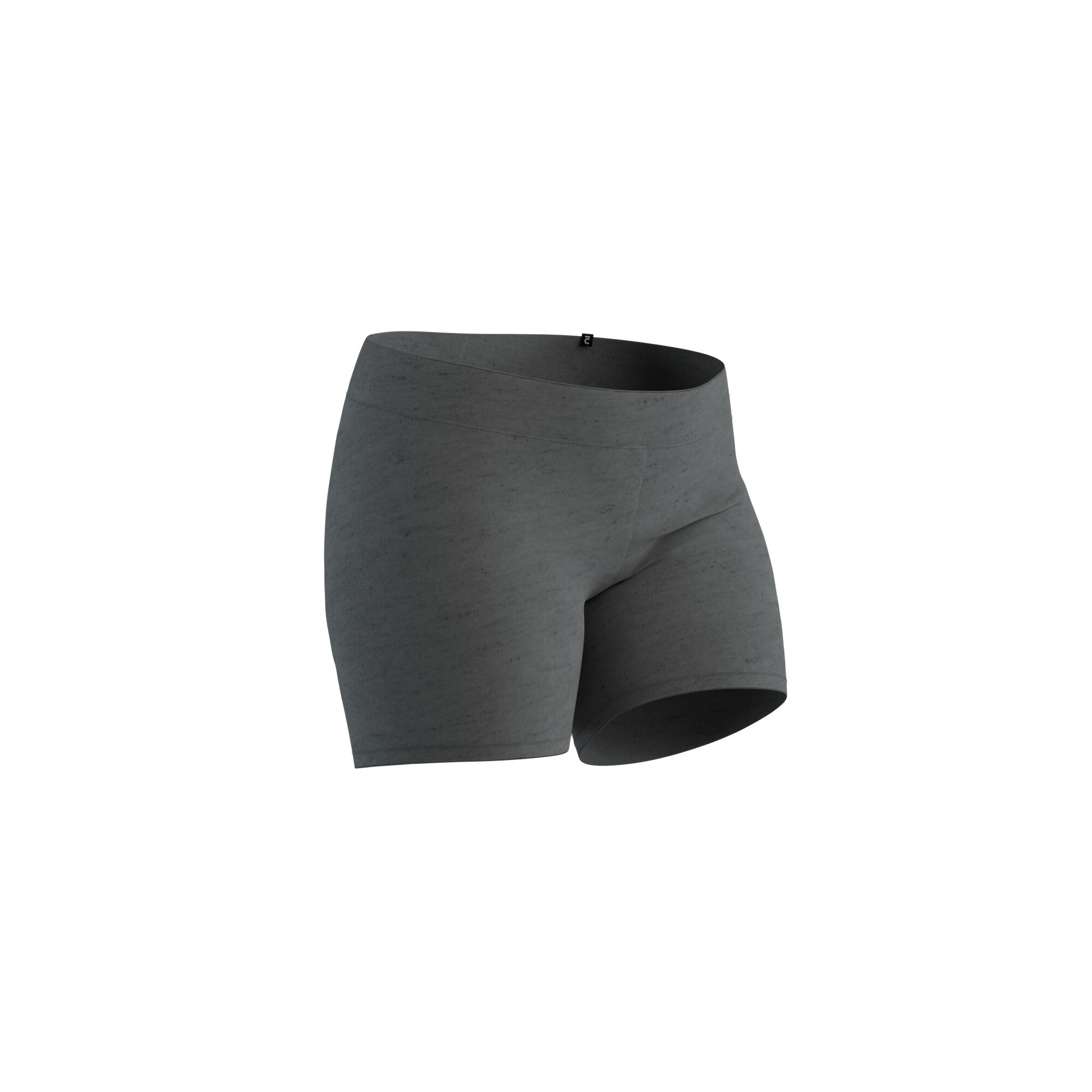 Shorts Damen Slim - 500 grau