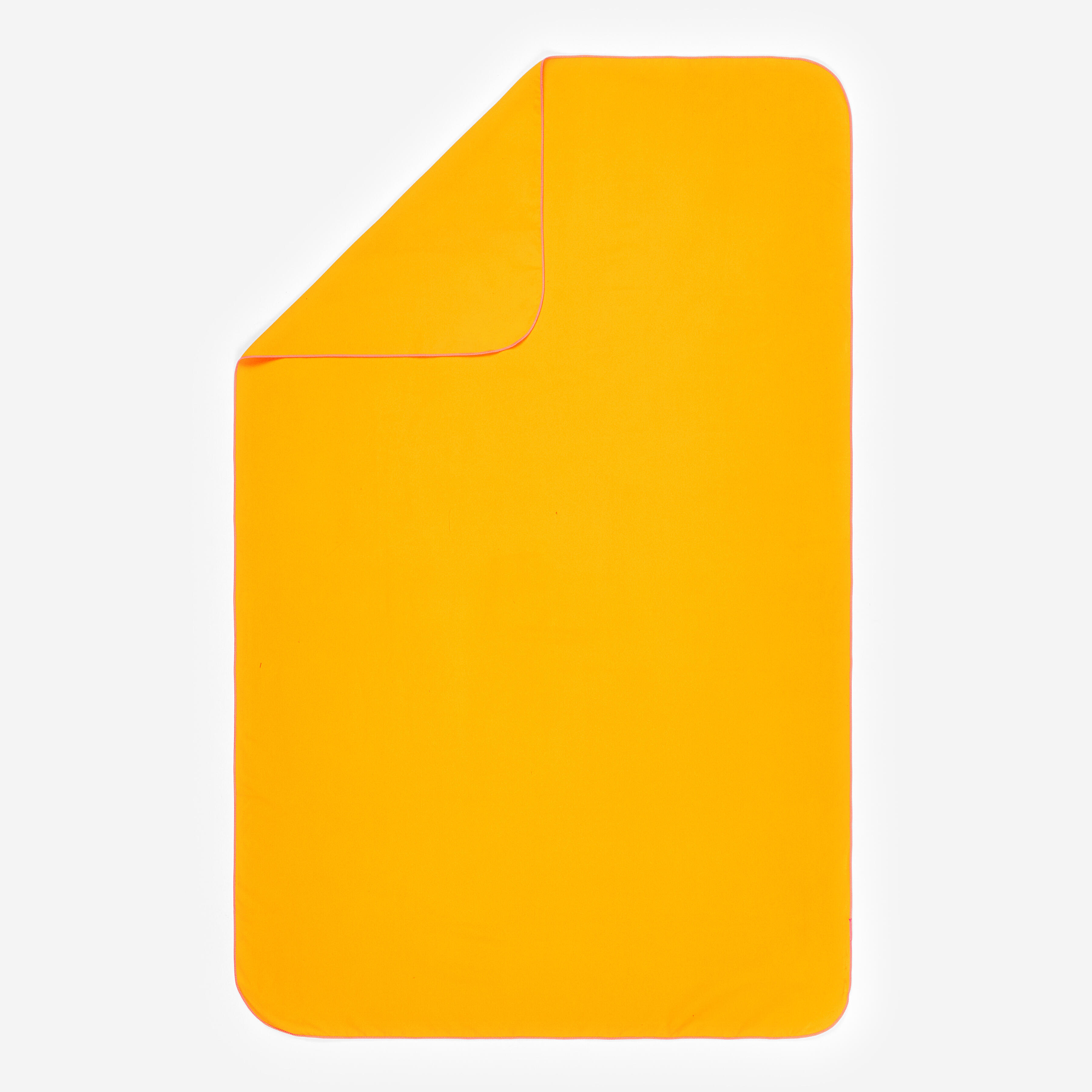 Mikrofaser-Handtuch Größe L 80 × 130 cm - orange