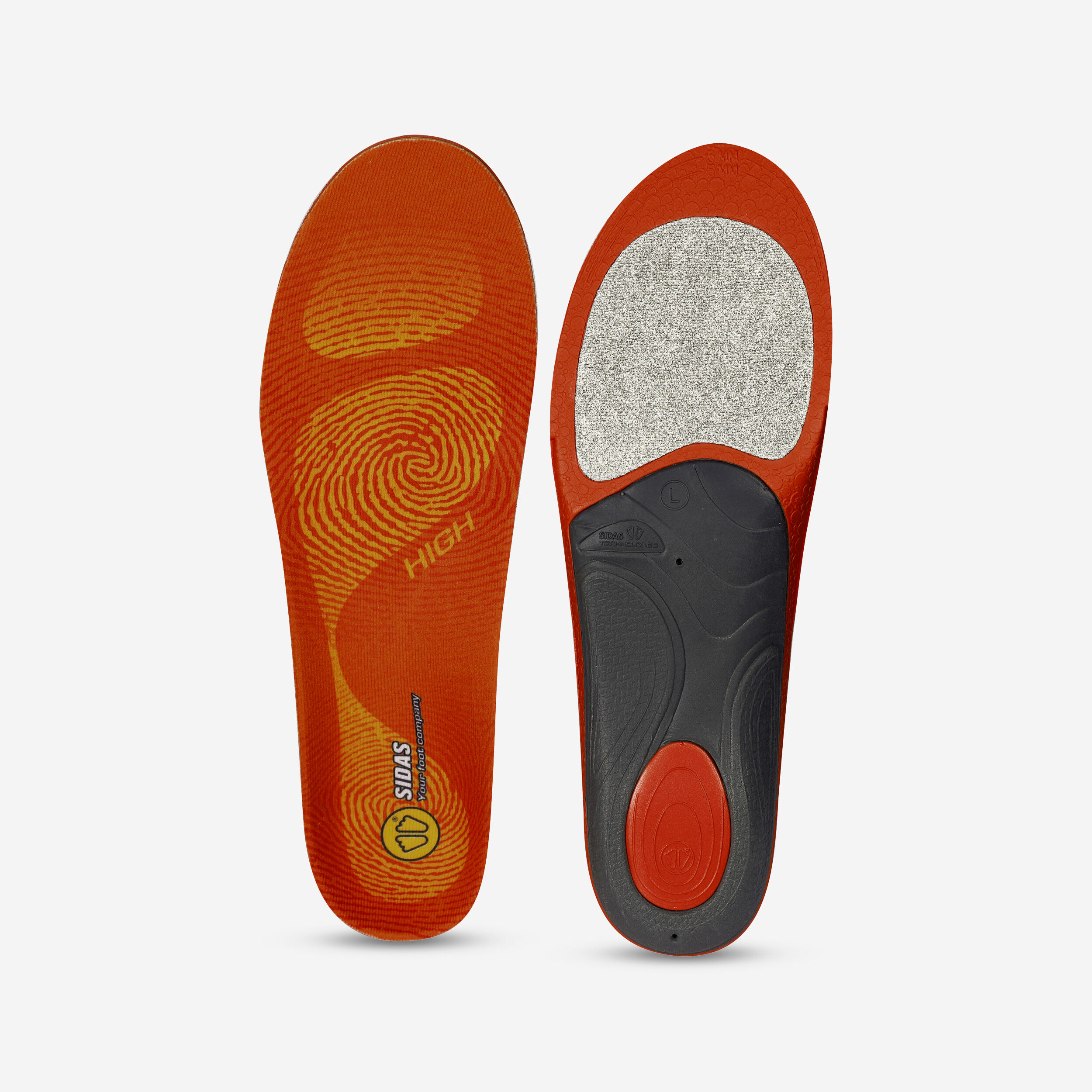 Einlegesohlen für Skischuhe Hohlfuß Sidas Winter 3 Feet