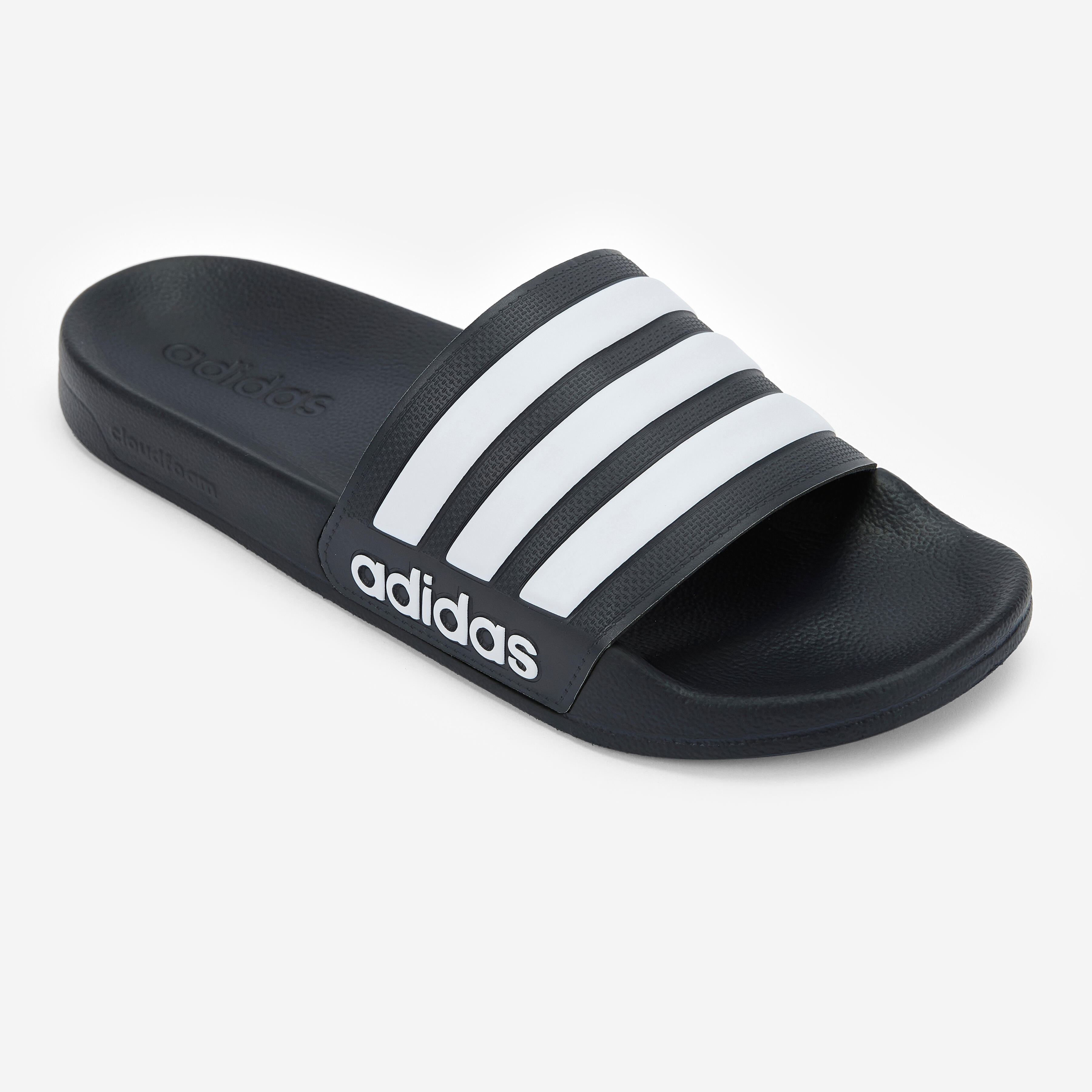 Badelatschen Adilette - Shower schwarz