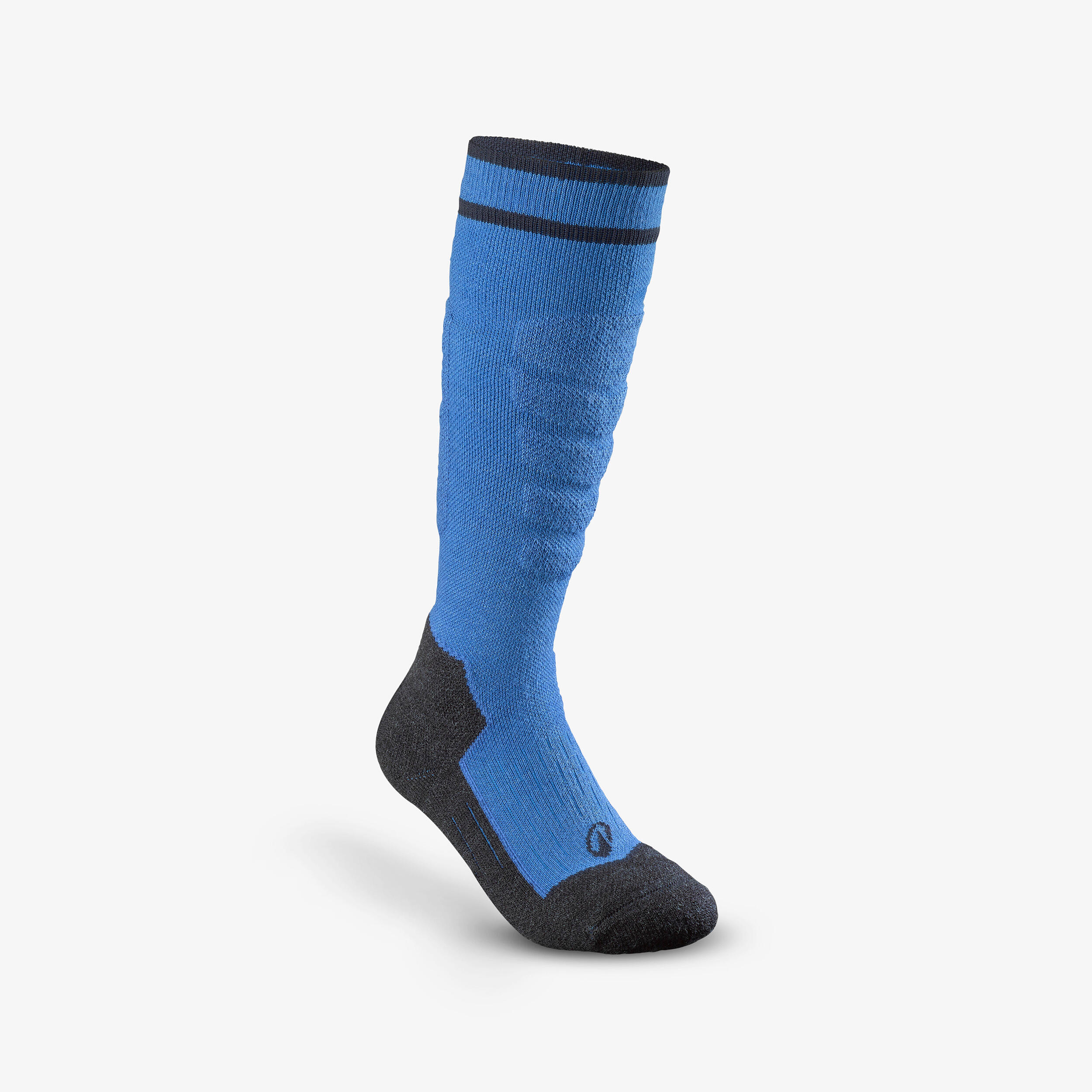 Skistrümpfe Kinder warm bequem - 500 blau
