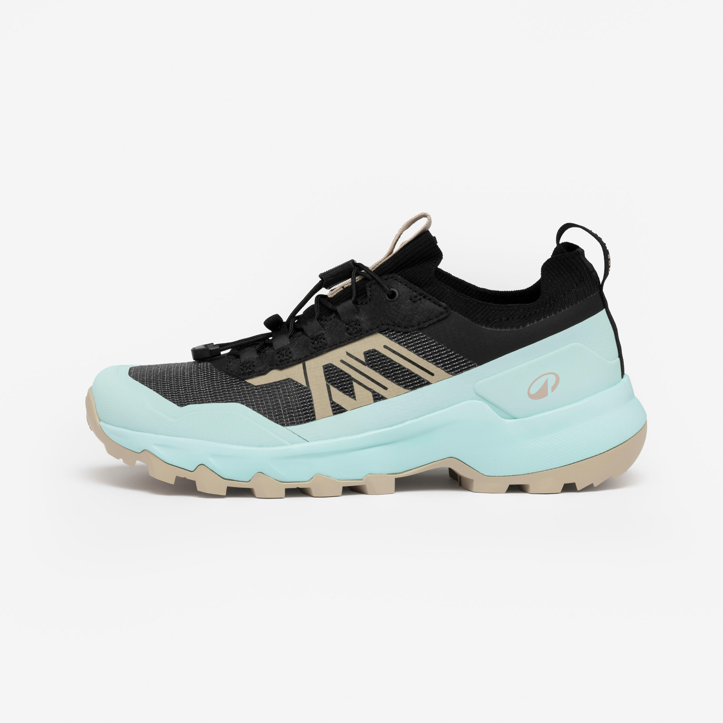 Wanderschuhe Damen niedrig Wandern - MH500 Faster blau