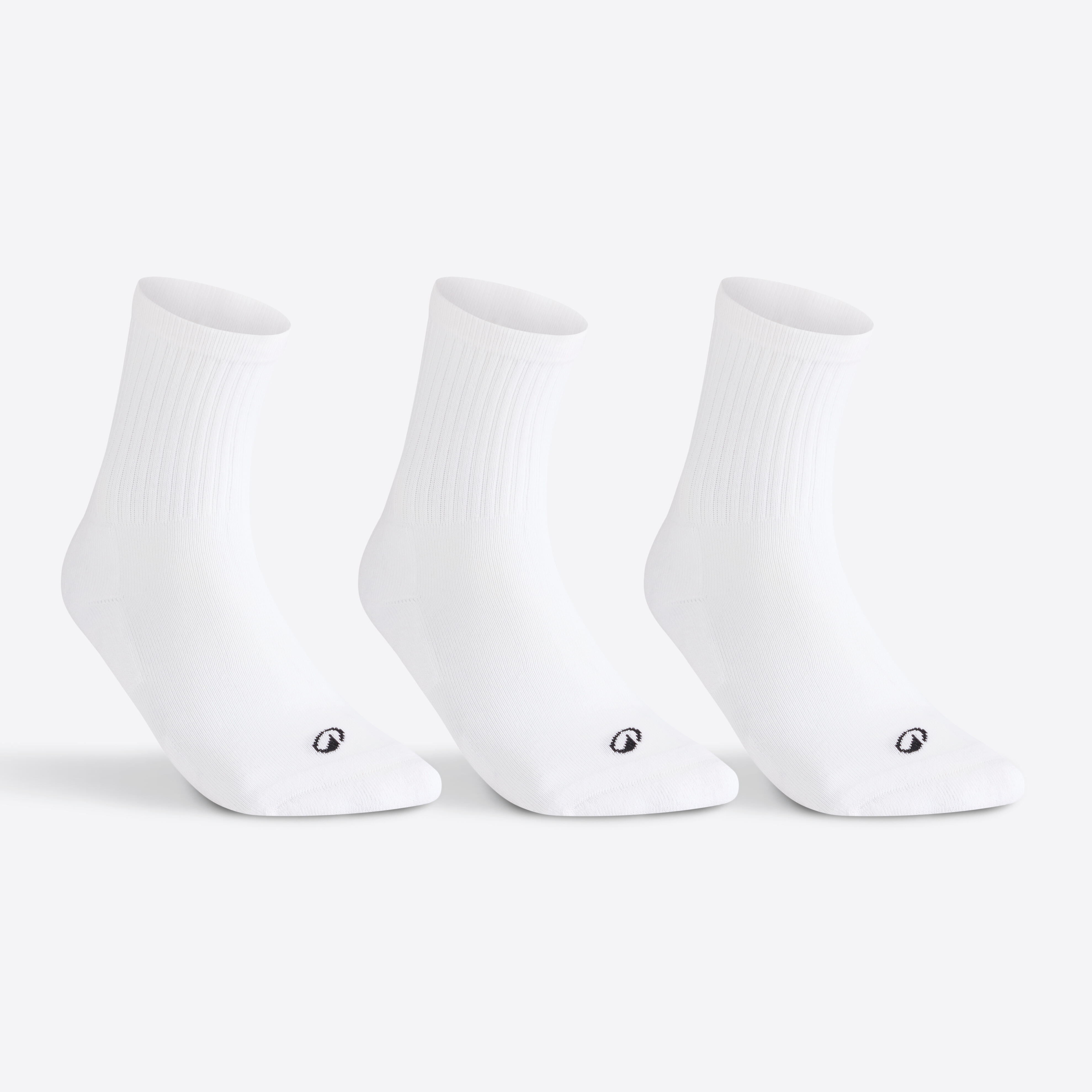 Tennissocken High 3er-Pack - RS 100 weiß