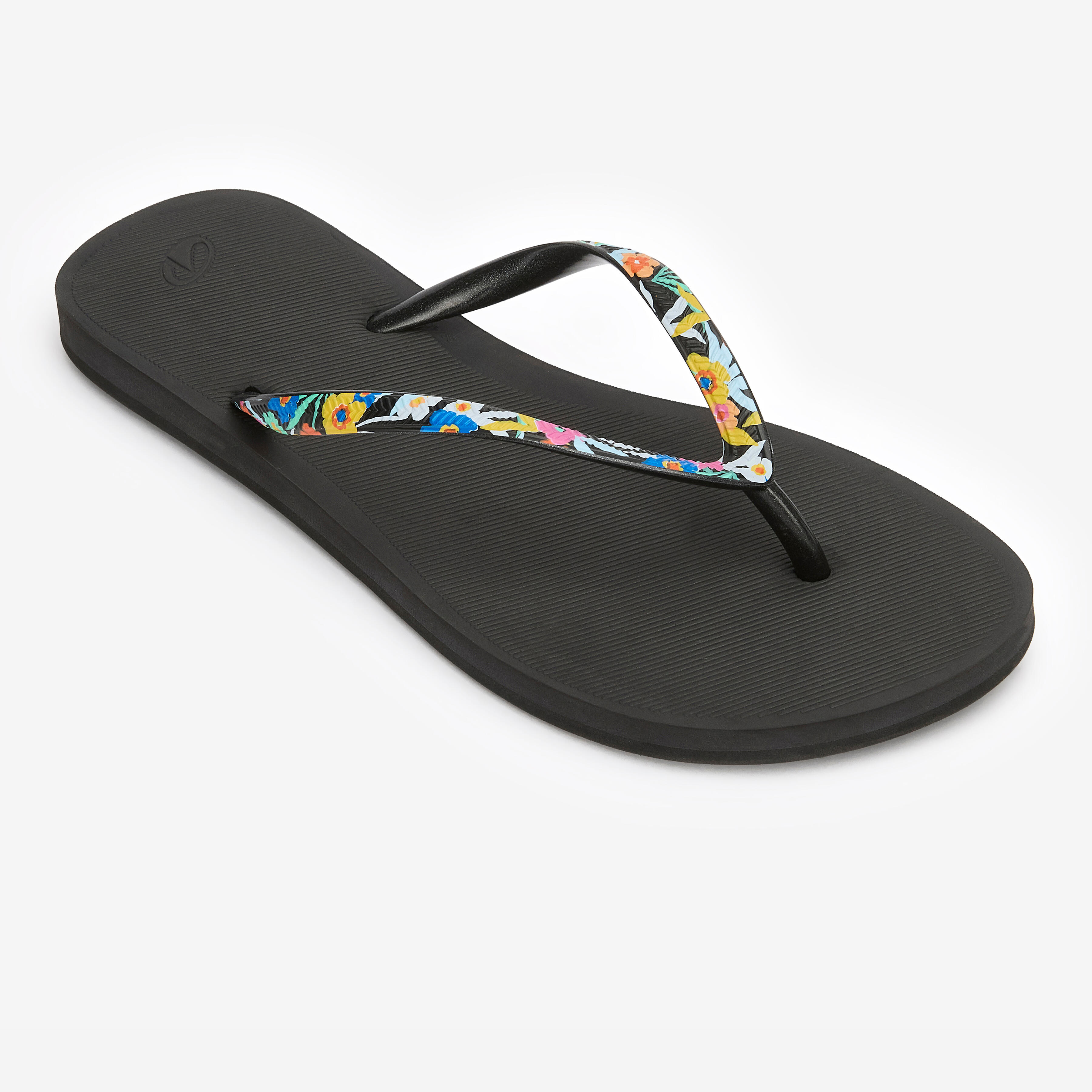 Zehensandalen Damen 500 Little Azae schwarz