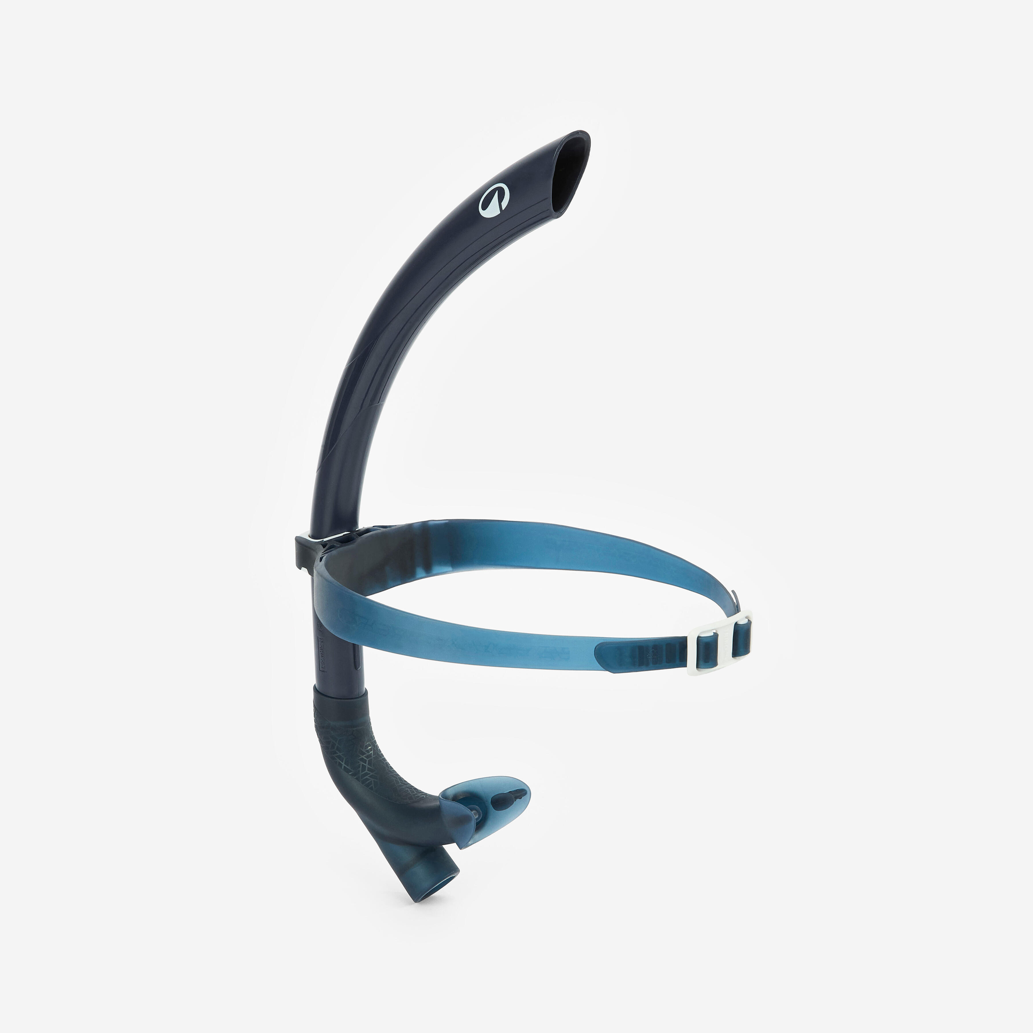 Frontschnorchel S/M - blau/weiß