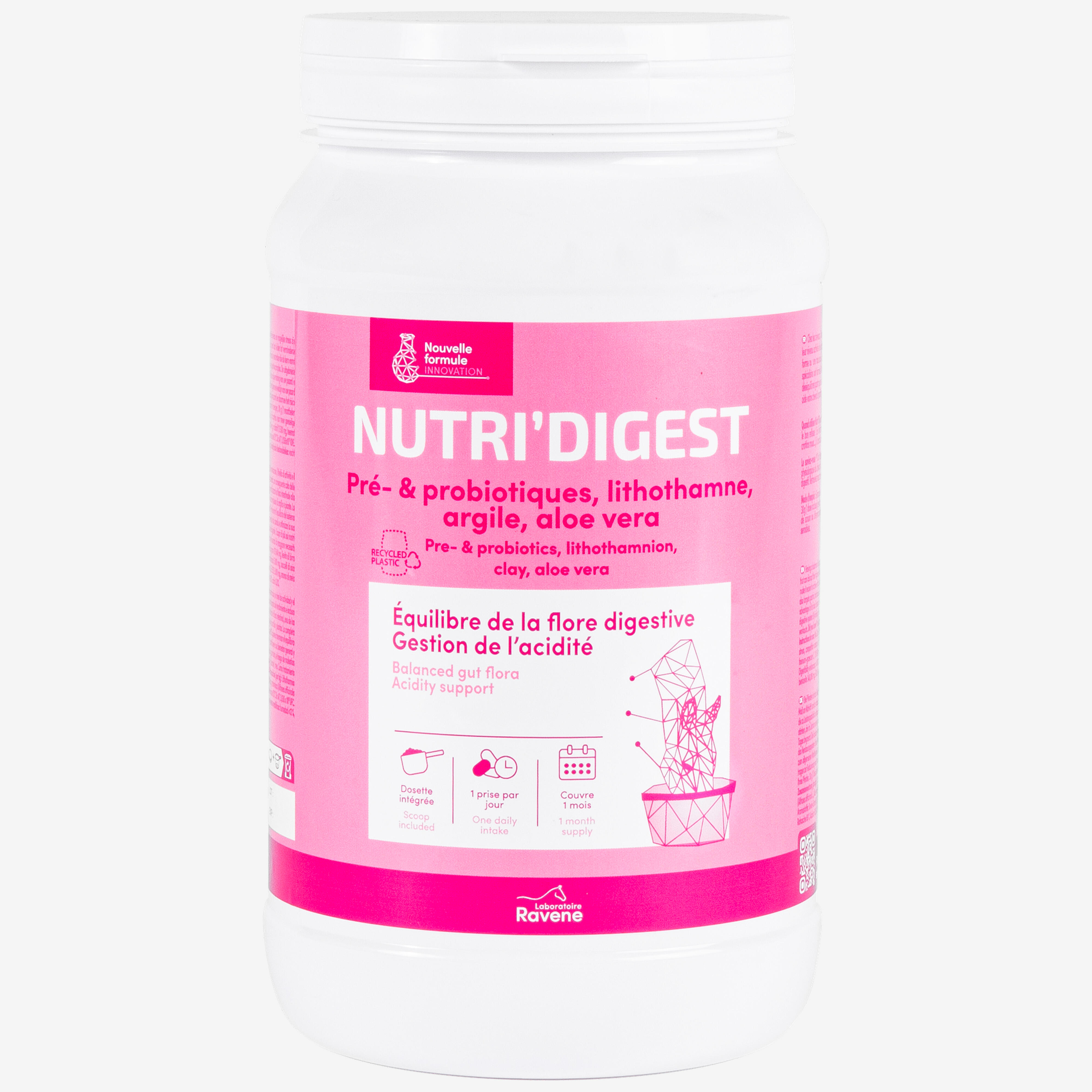 Futtermittelergänzung Pferd/Pony Nutri'Digest 900 ml