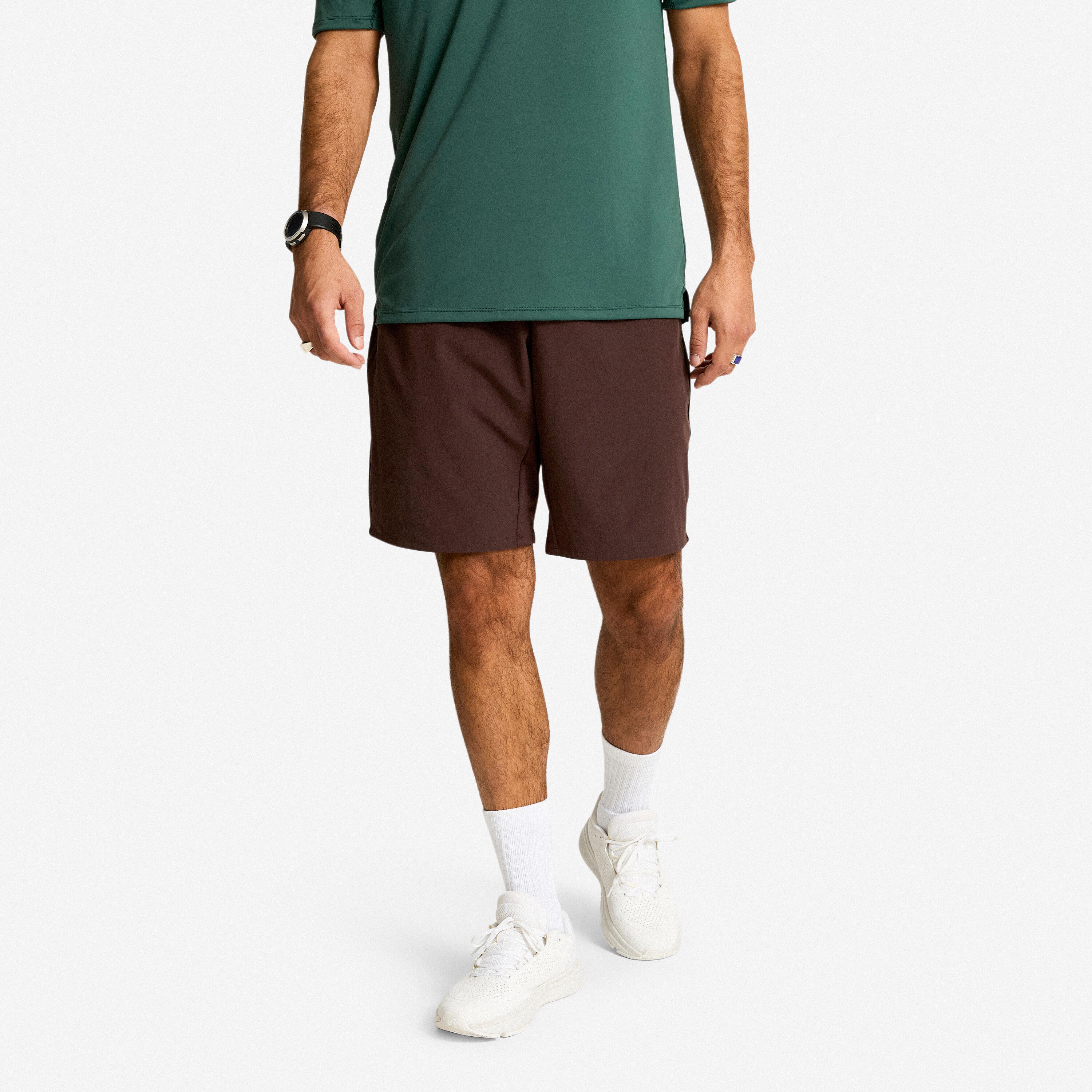 Shorts Herren Cardiotraining - 500 braun