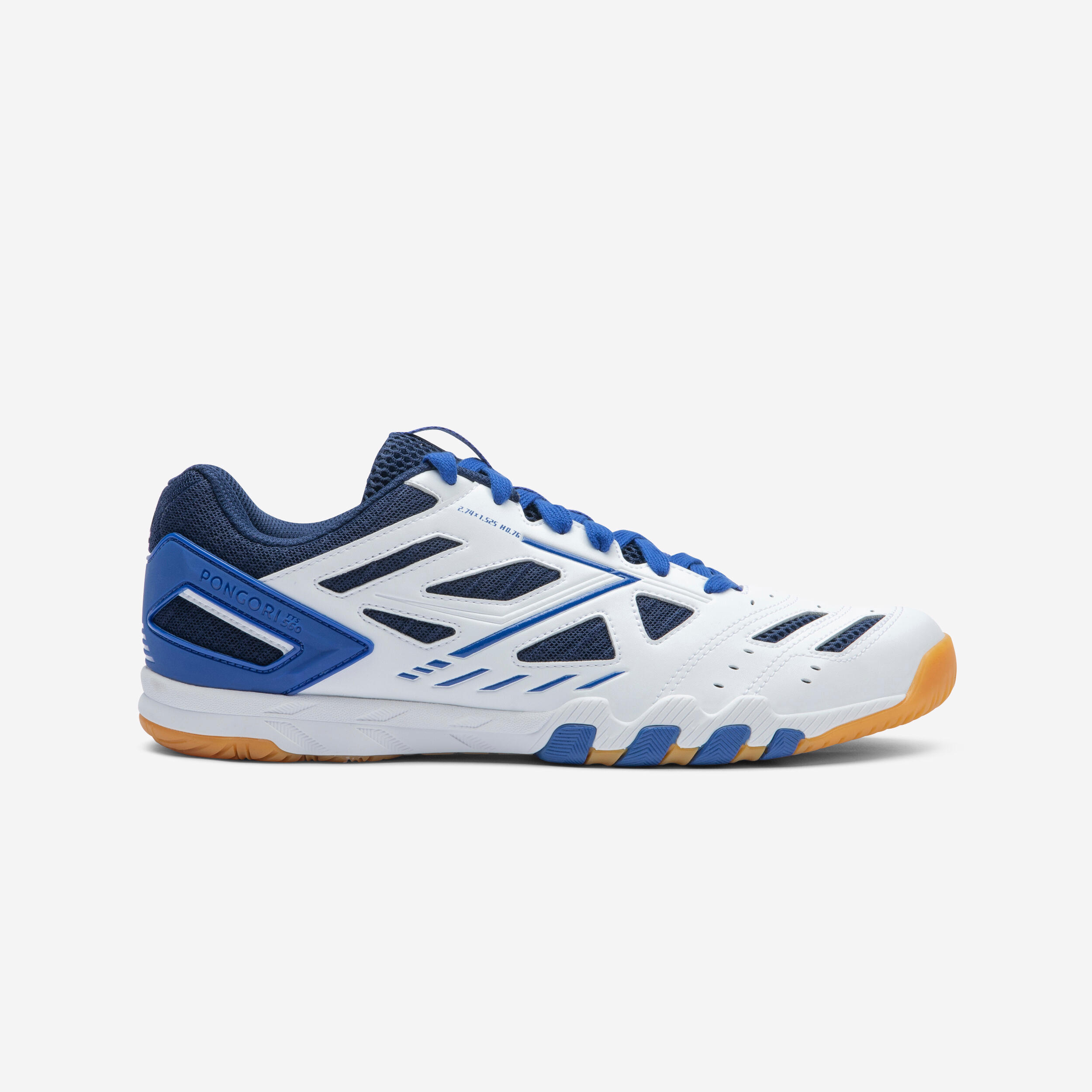 Tischtennisschuhe TTS 560 blau/weiss