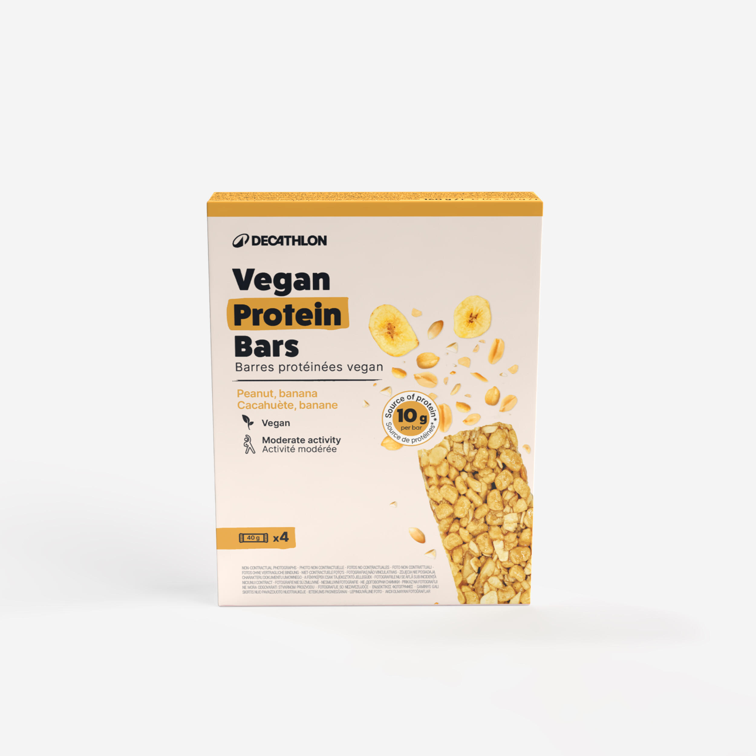 Proteinriegel Regeneration vegan Banane Erdnuss 4 Stück