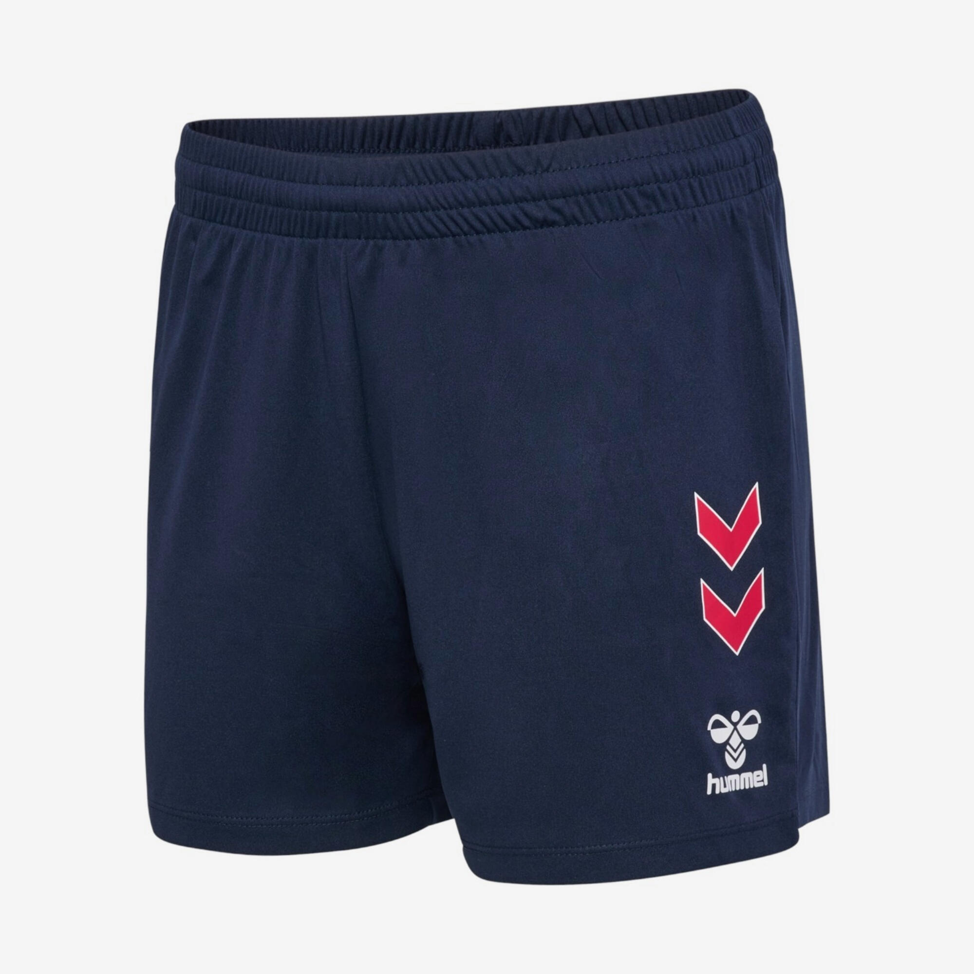 Damen Handball Shorts - HUMMEL blau/pink