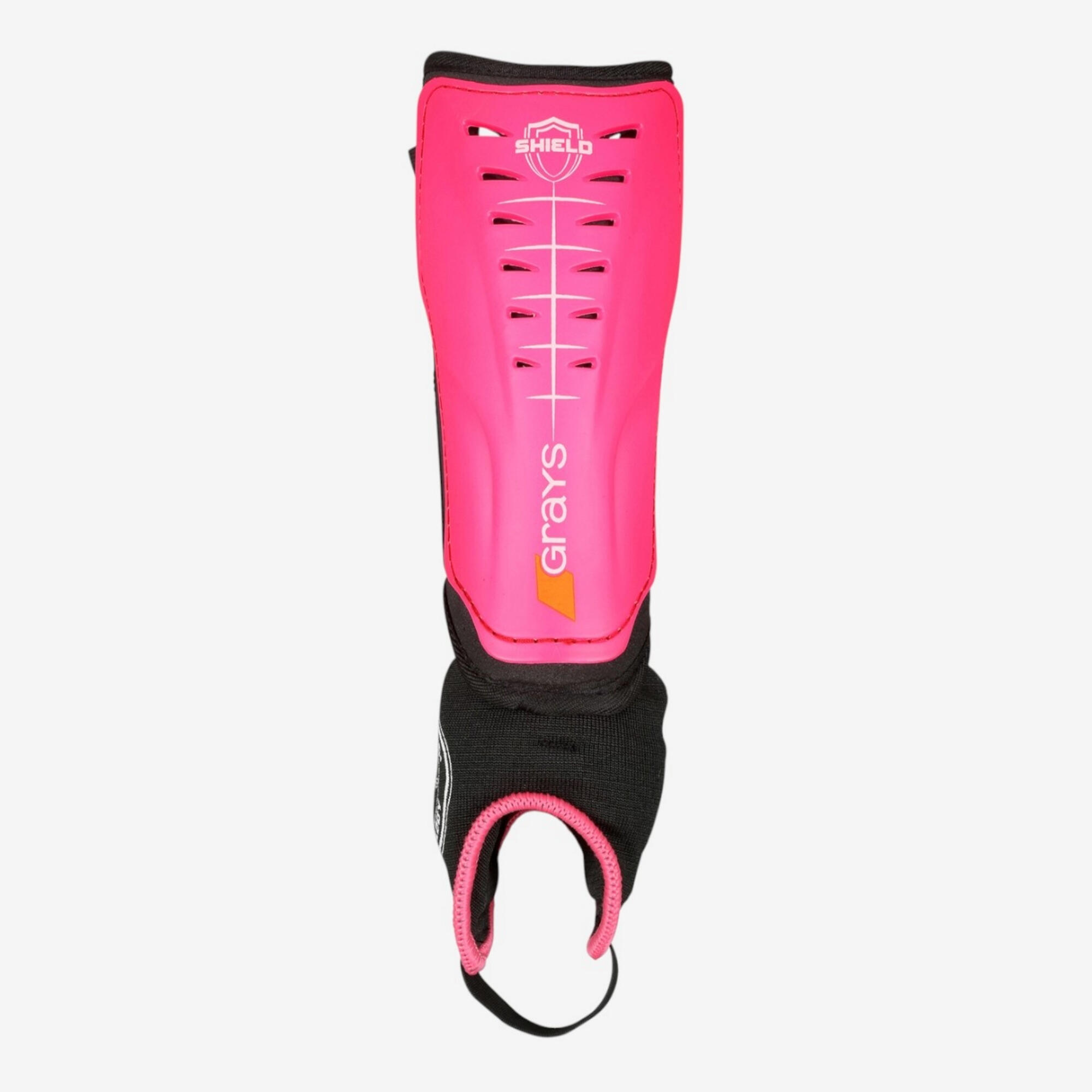 Damen/Herren Schienbeinschoner Feldhockey - Grays Shield rosa/schwarz