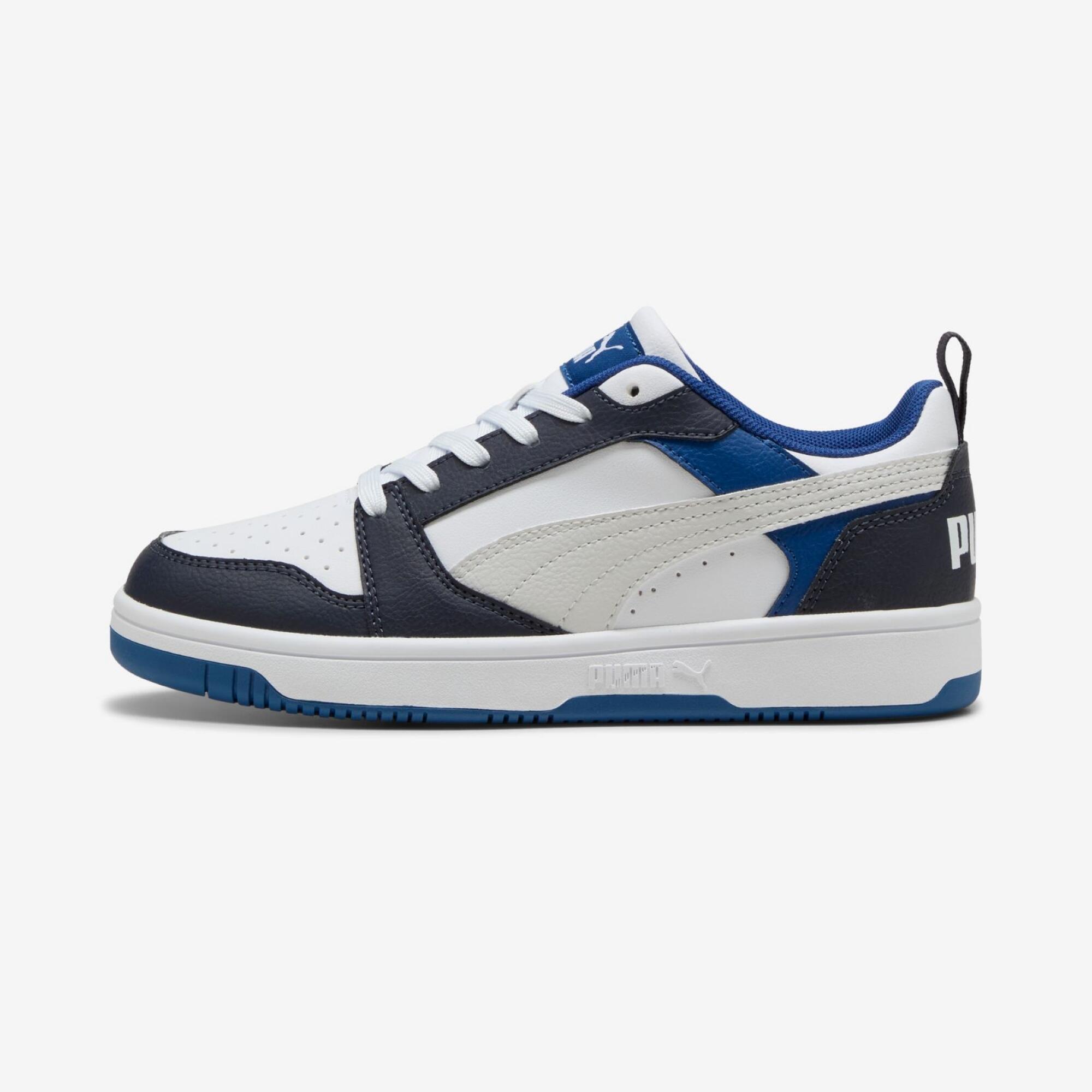 Sportschuhe Sneaker Kinder - Rebound schwarz/blau
