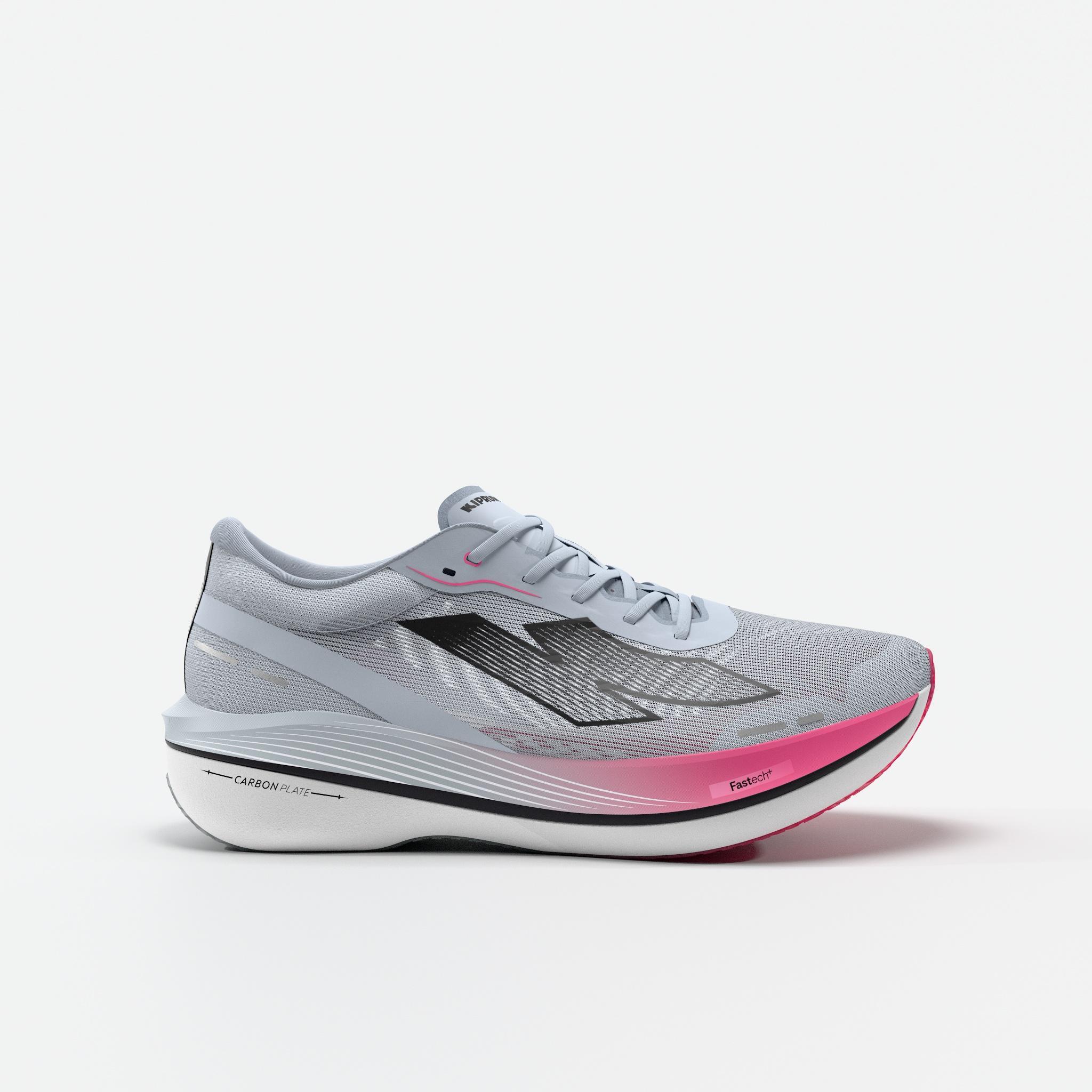 Laufschuhe Damen Carbon-Platte - Kipstorm Challenger blau